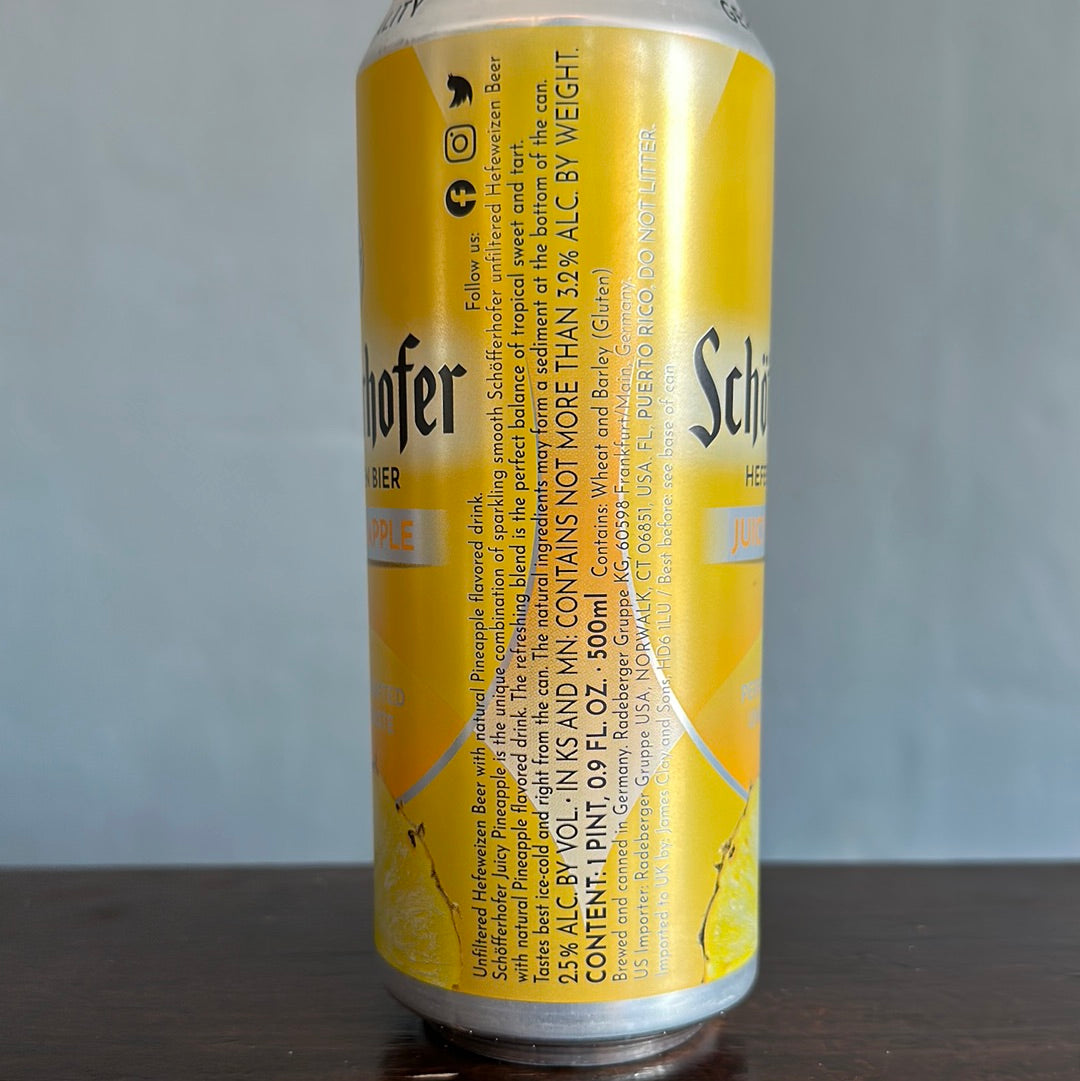 Schofferhoffer Pineapple Radler 2.5%
