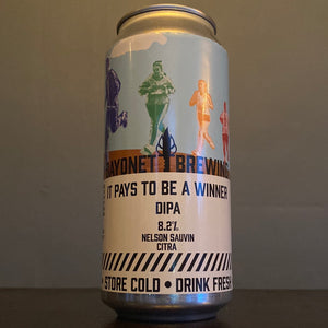 Bayonet Brewing It Pays To Be A Winner DIPA 8.2%