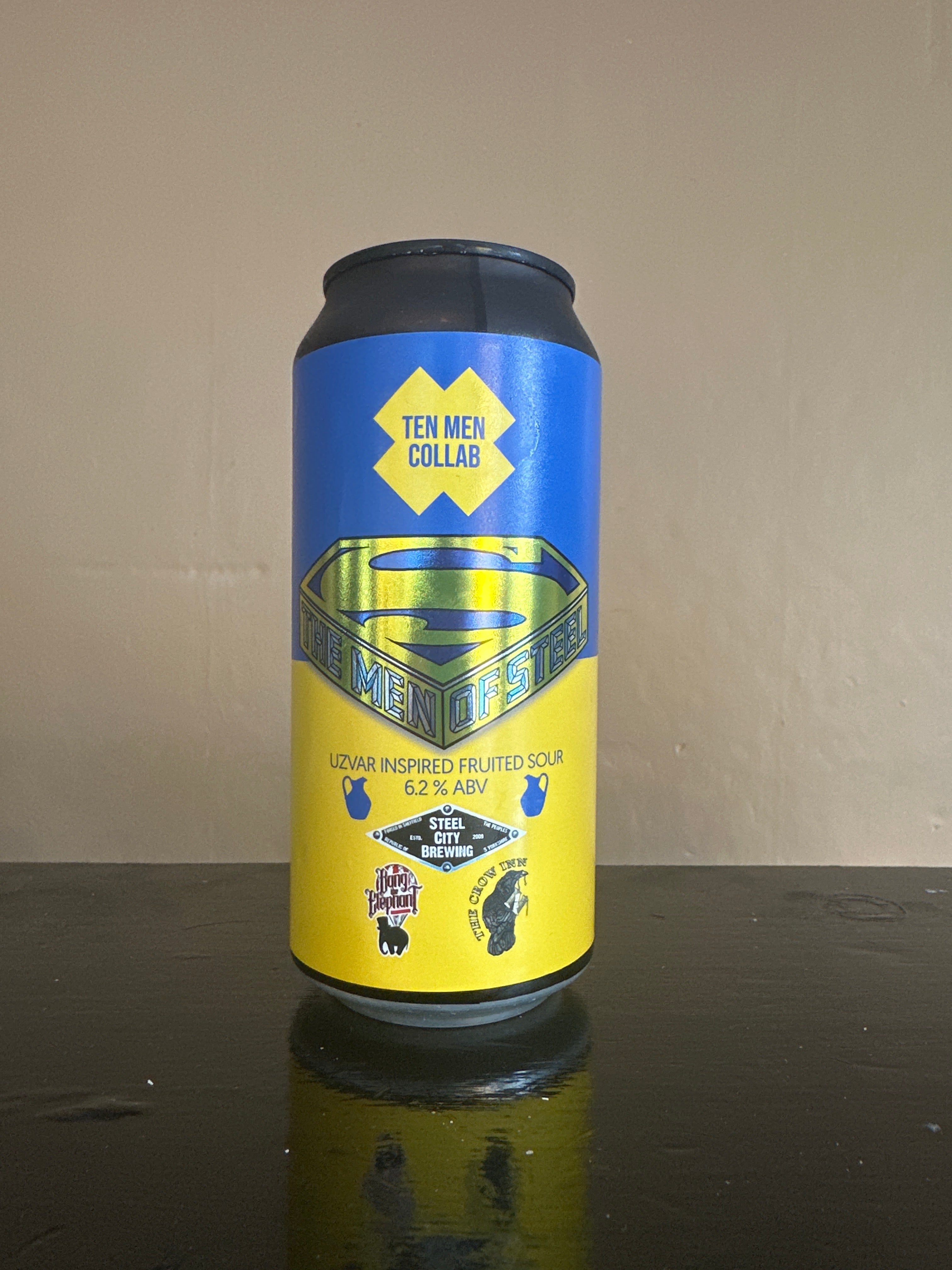 Steel City x Ten Men Men of Steel Uzvar Sour 6.2%