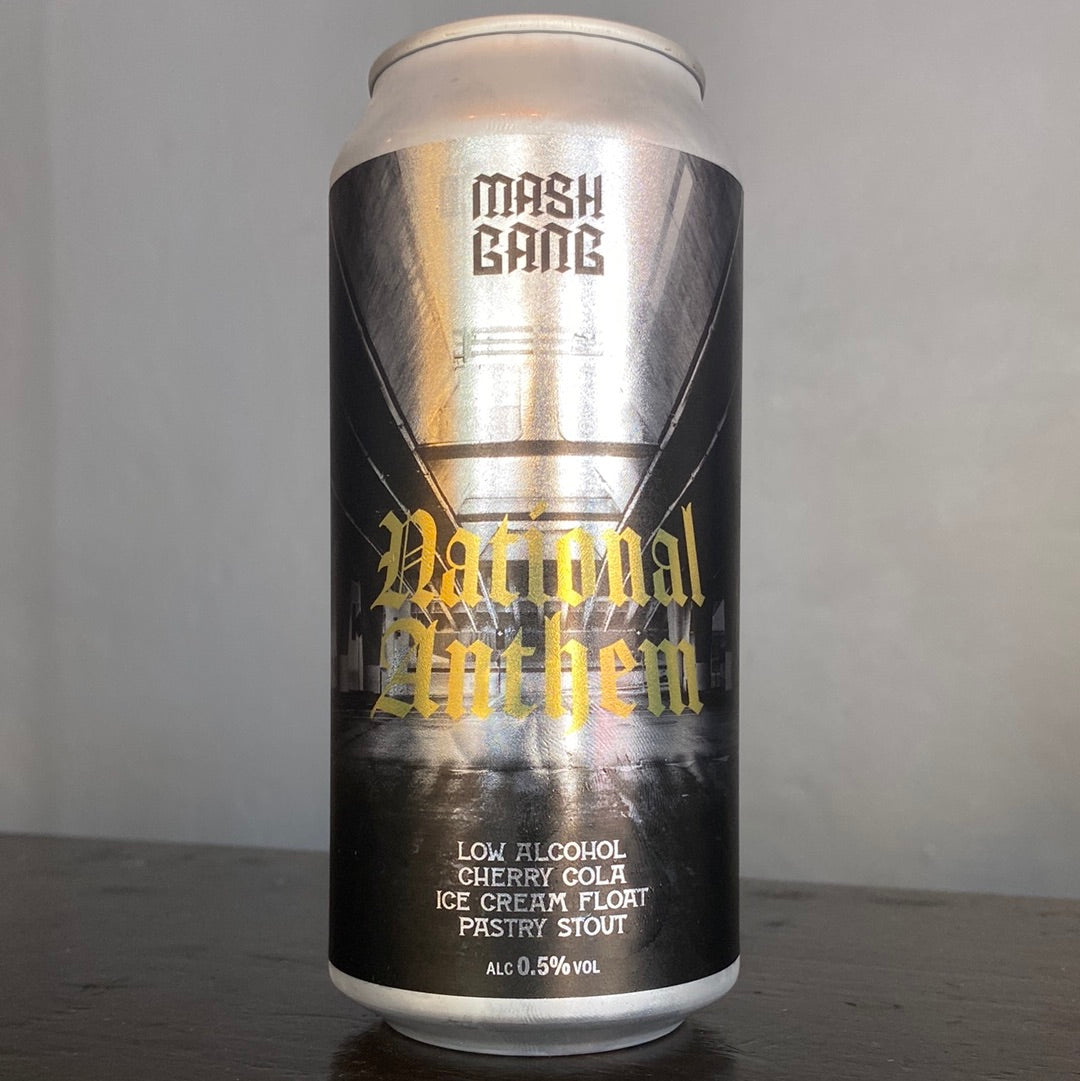 Mash Gang National Anthem Low Alcohol Cherry Cola Ice Cream Float Pastry Stout 0.5%