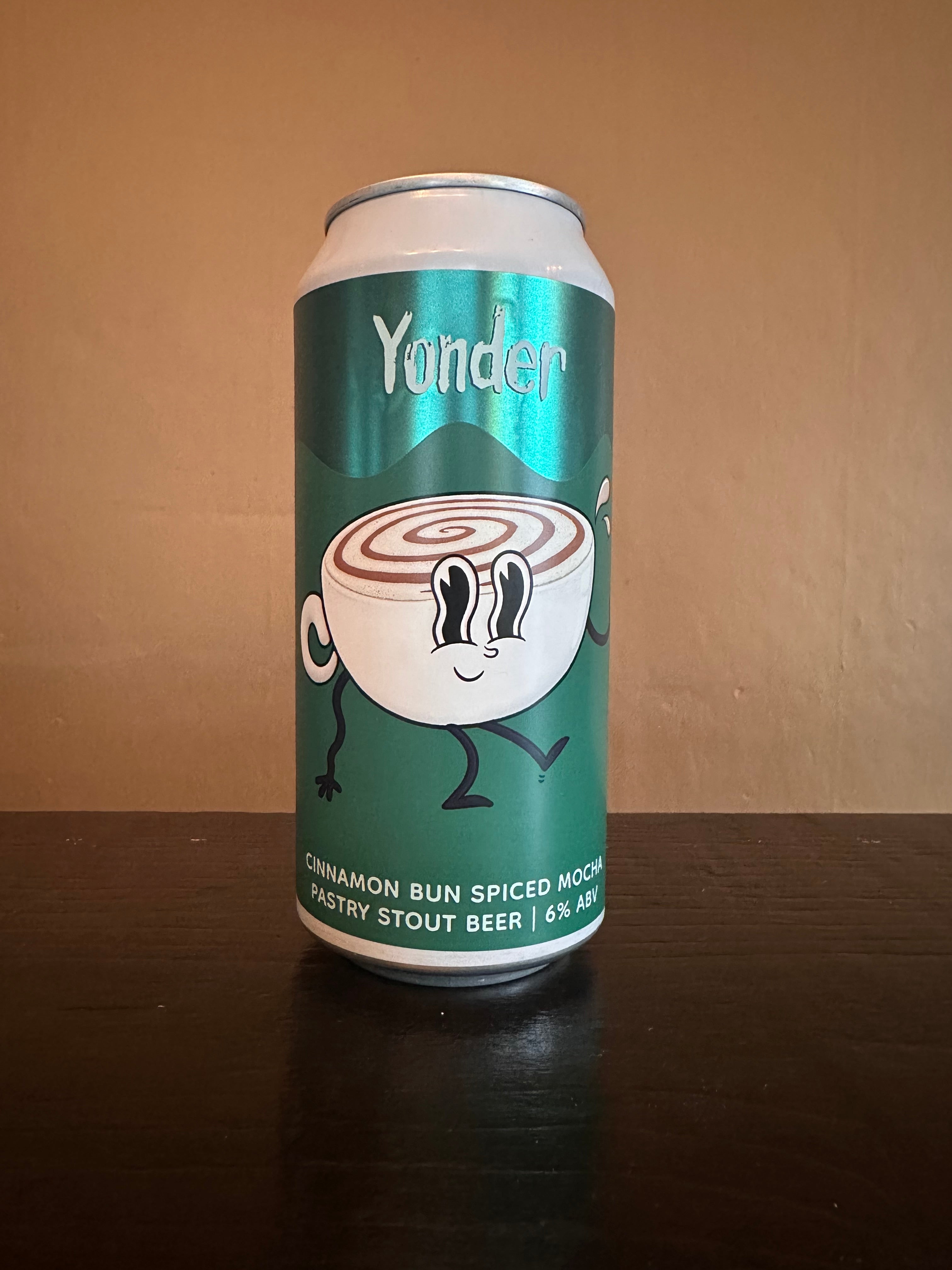 Yonder Cinnamon Bun Spiced Mocha Pastry Stout 6%