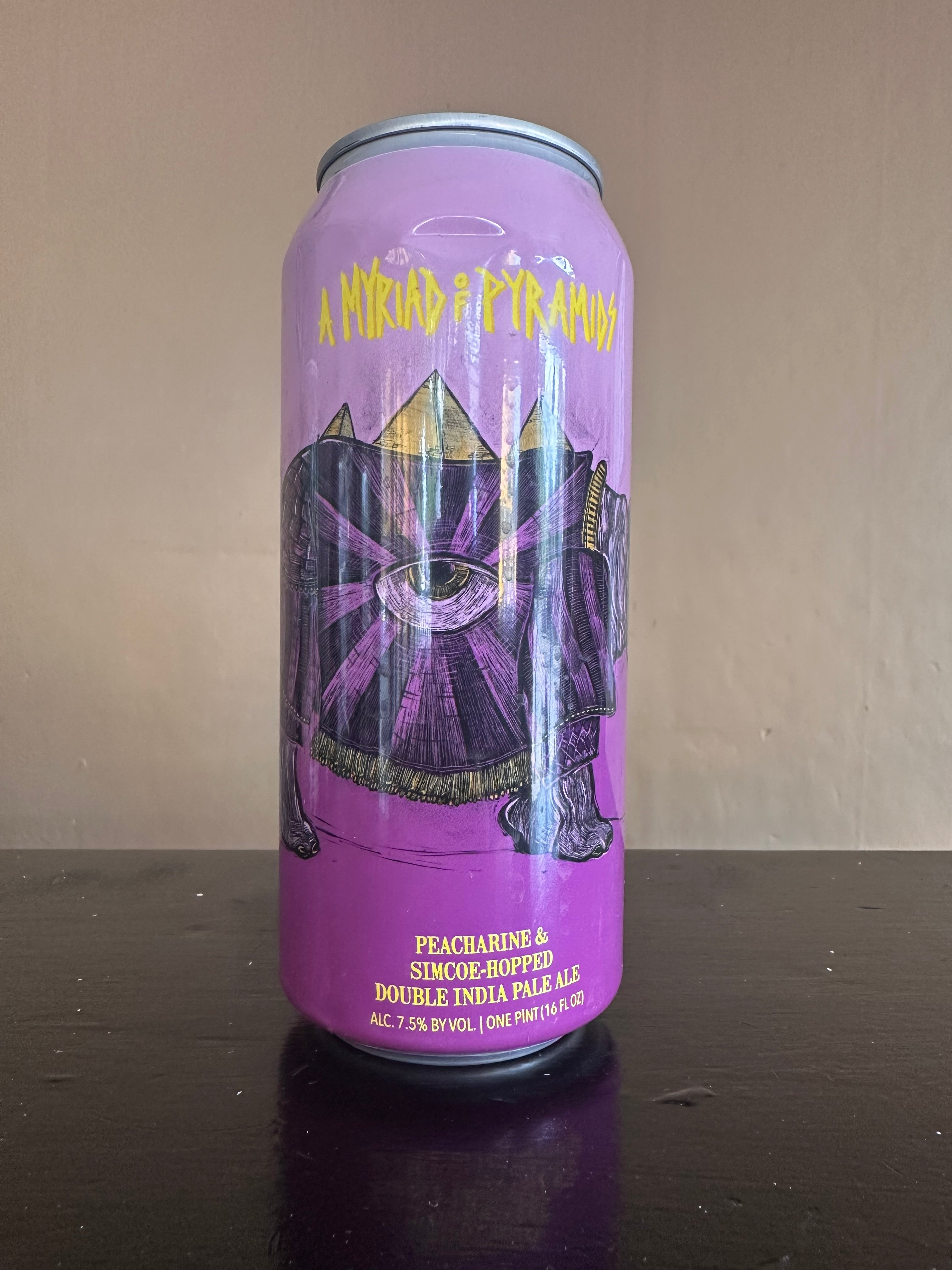 Hop Butcher for The World Myriad of Pyramids DIPA 7.5%