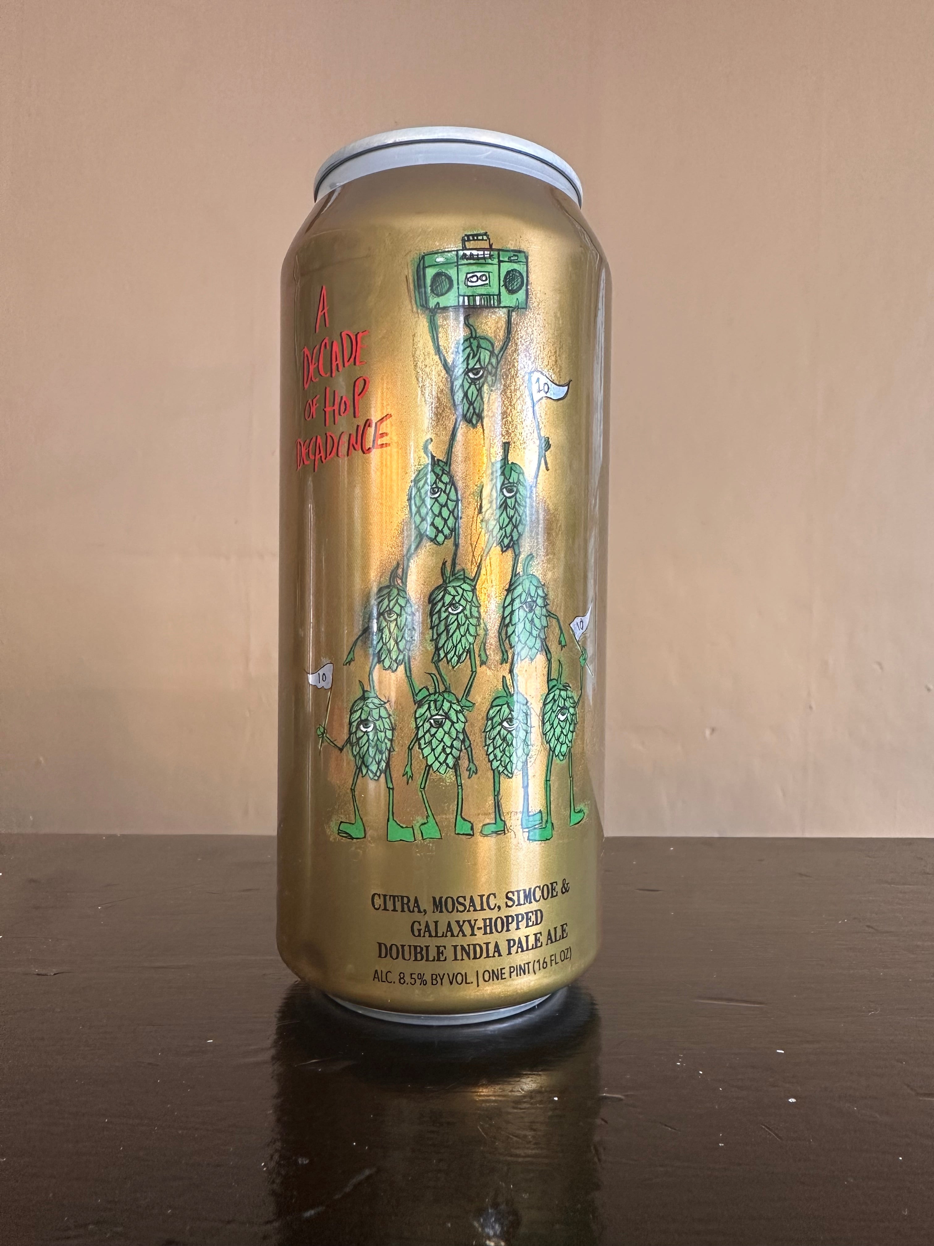 Hop Butcher for The World A Decade of Hop Decadence DIPA 8.5%