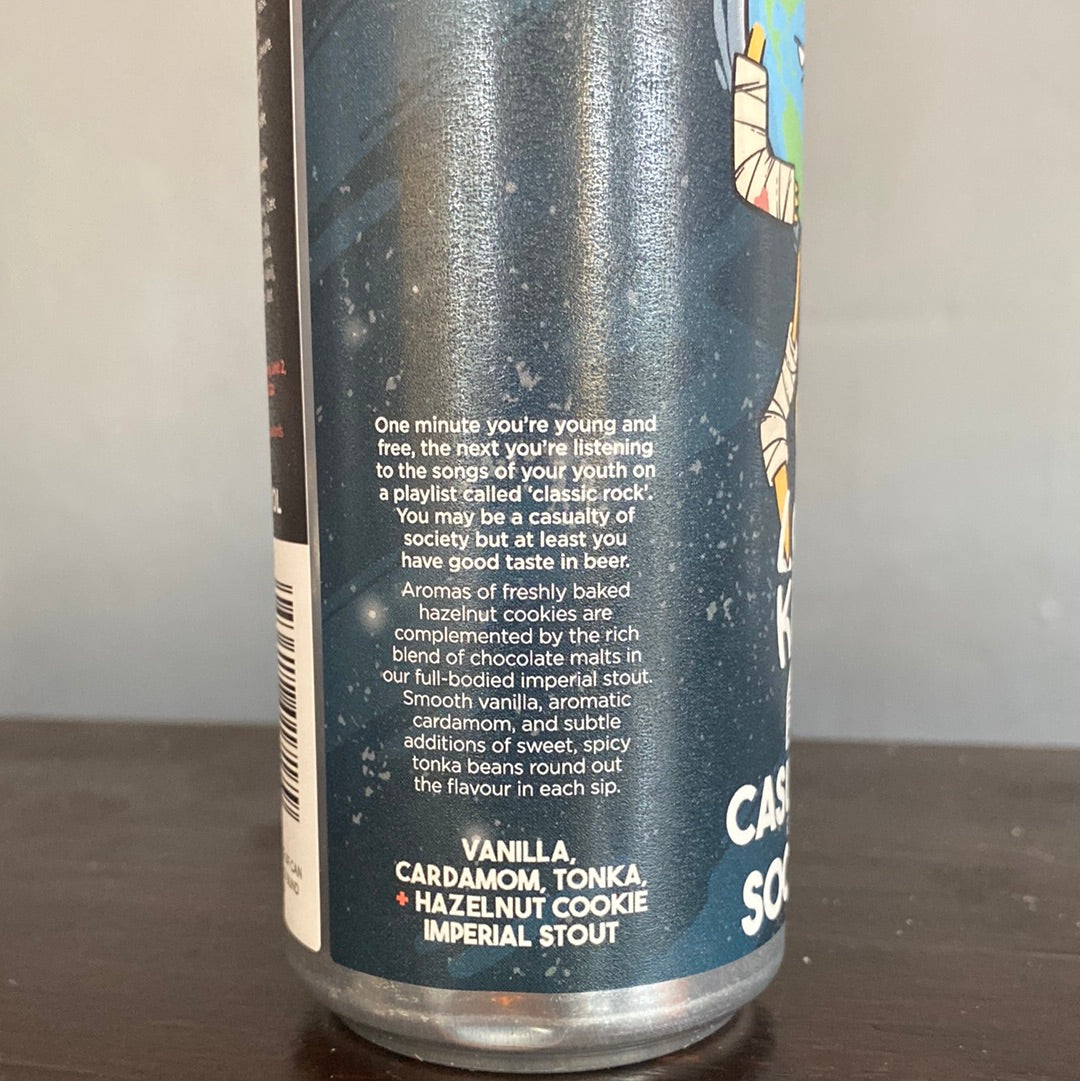 Vault City x Low Key Casualty of Society Vanilla, Cardammon, Tonka, Hazelnut Cookie Imperial Stout 12%