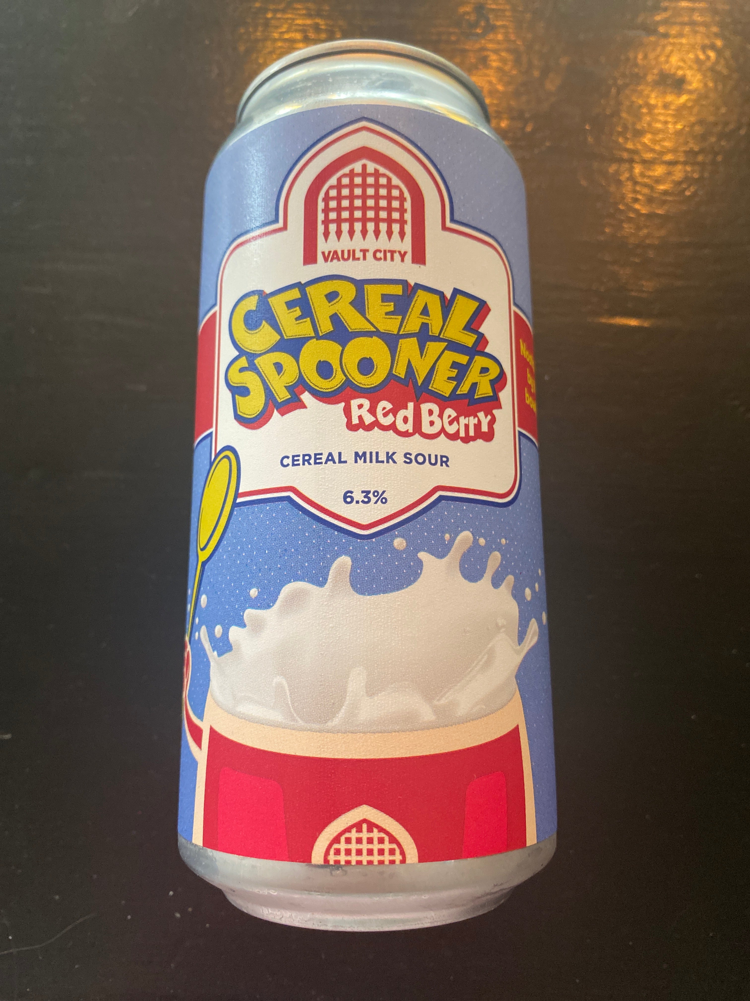 Vault City Cereal Spooner Red Berry Cereal Milk Sour 6.3%