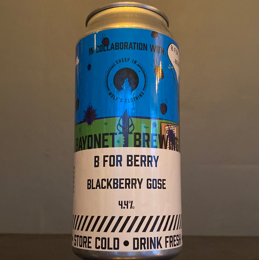 Bayonet Brewing B for Berry Blackberry Gose 4.4%