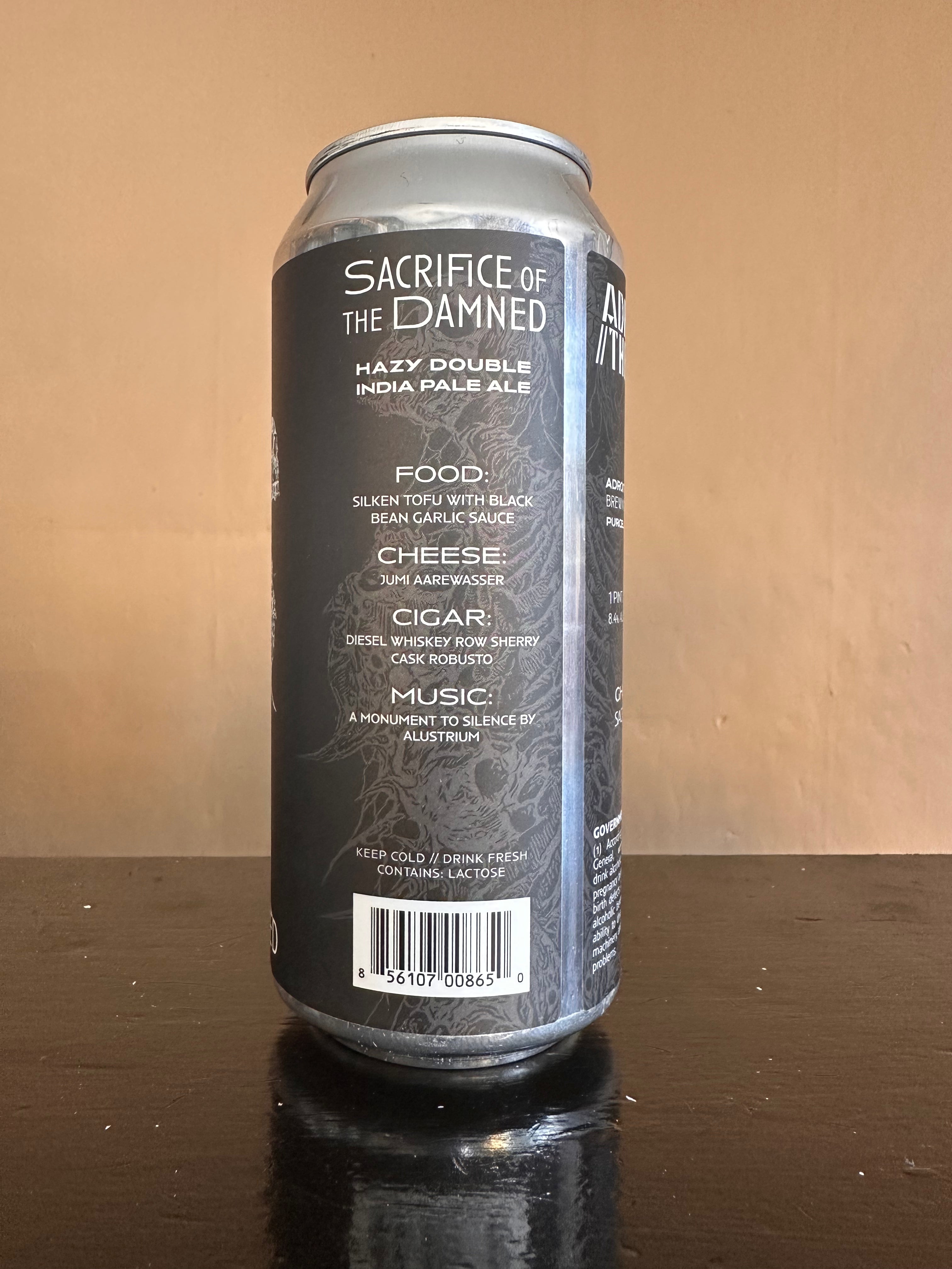 Adroit Theory Sacrifice of the Damned DIPA 8.4%
