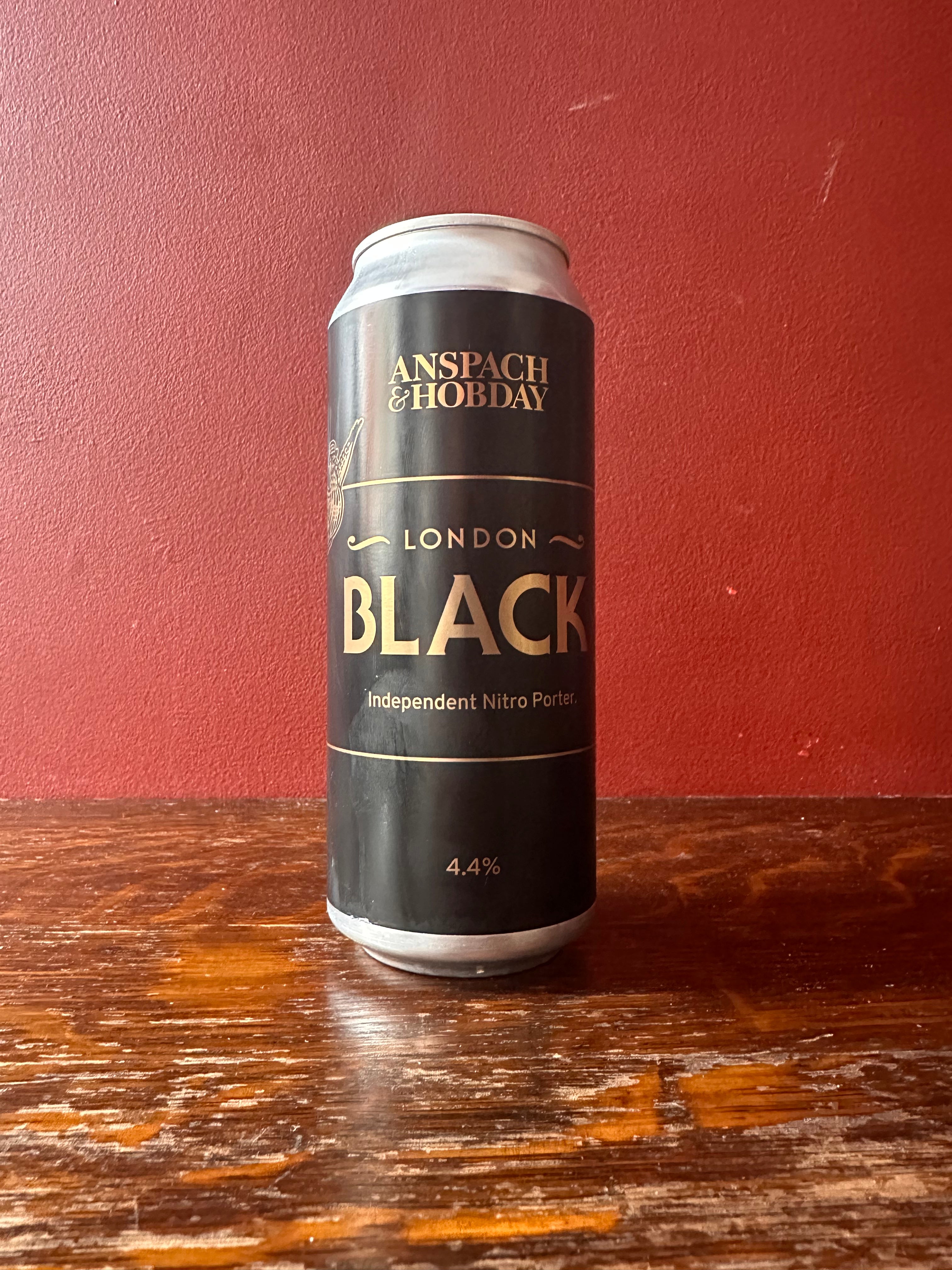 Anspach and Hobday London Black Nitro Porter 4.4%