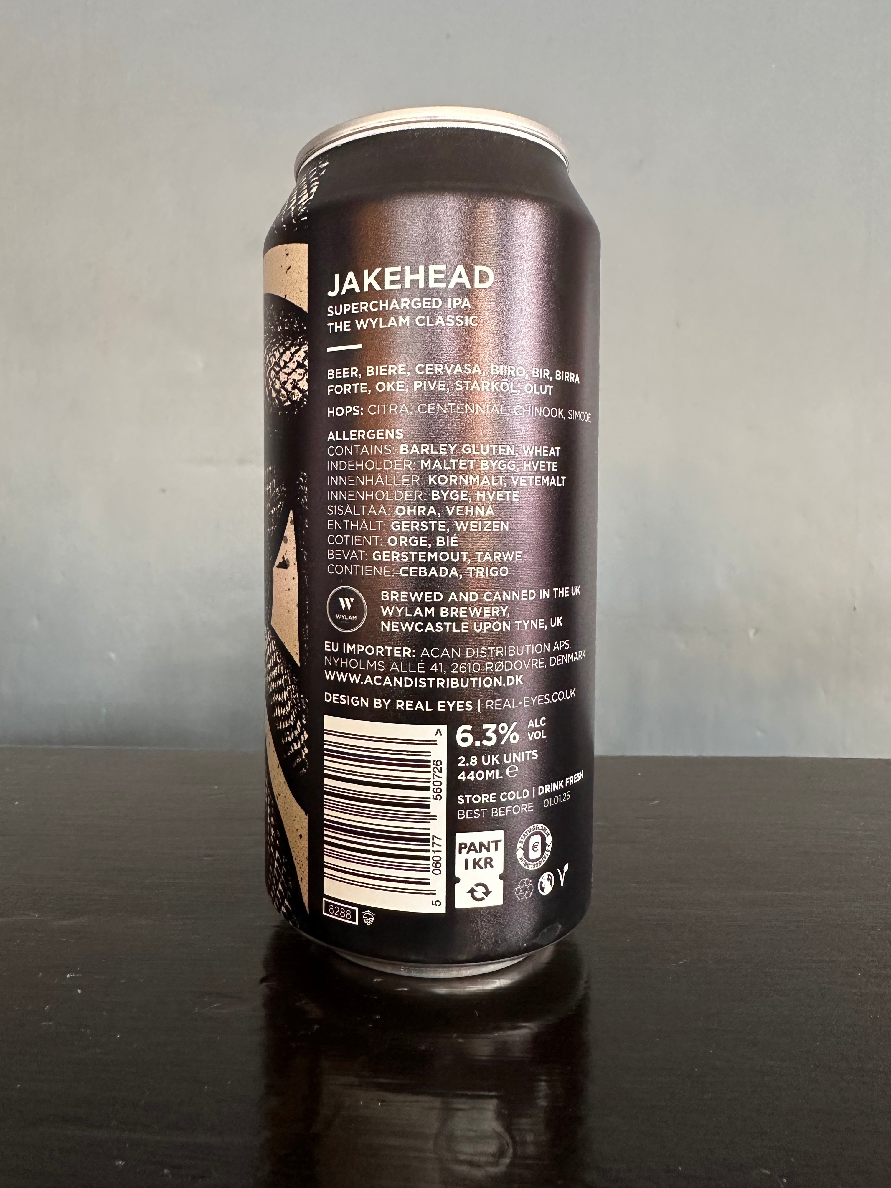 Wylam Jakehead Supercharged IPA 6.3%