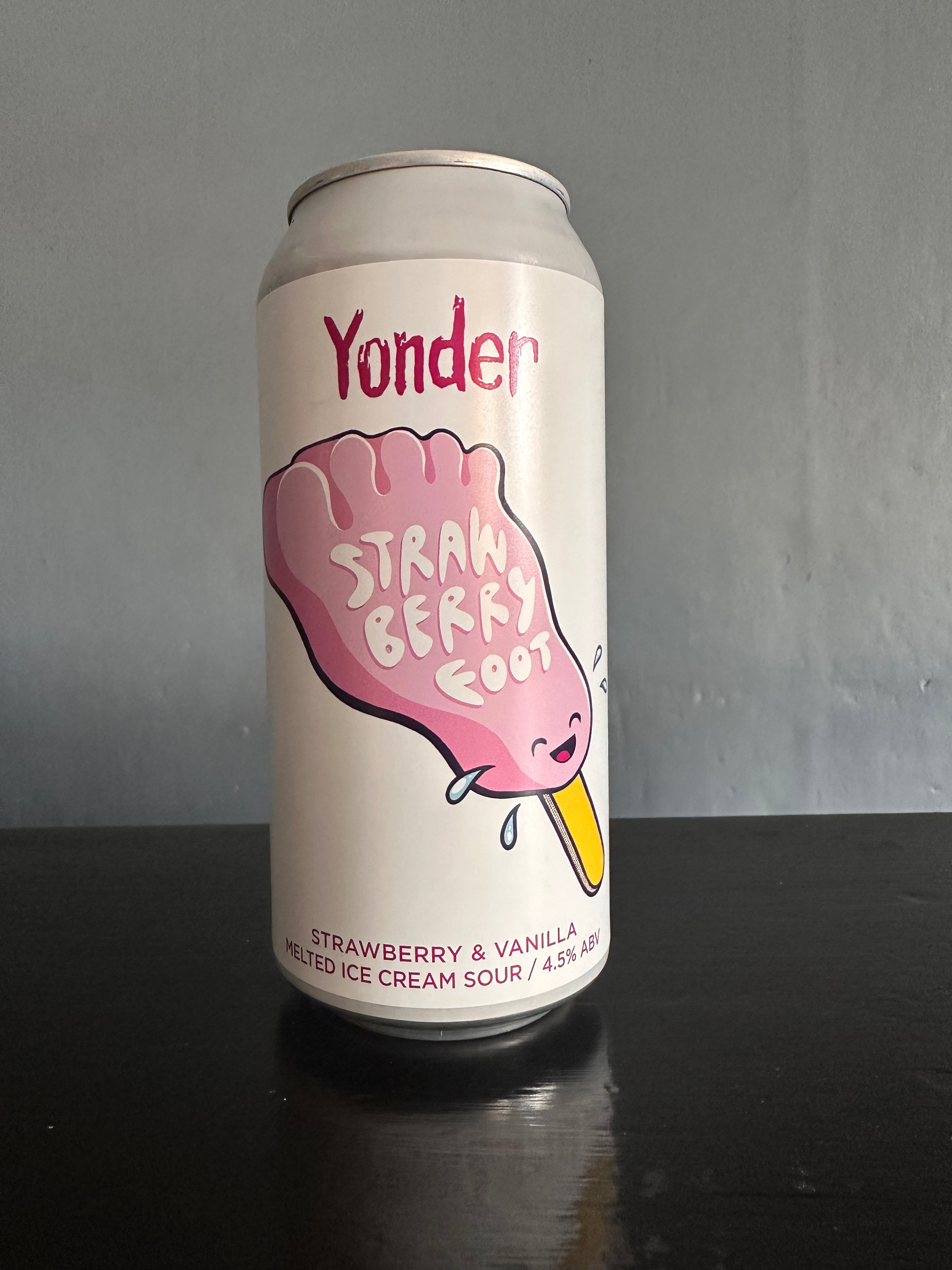 Yonder Strawberry Foot Pastry Sour 5%