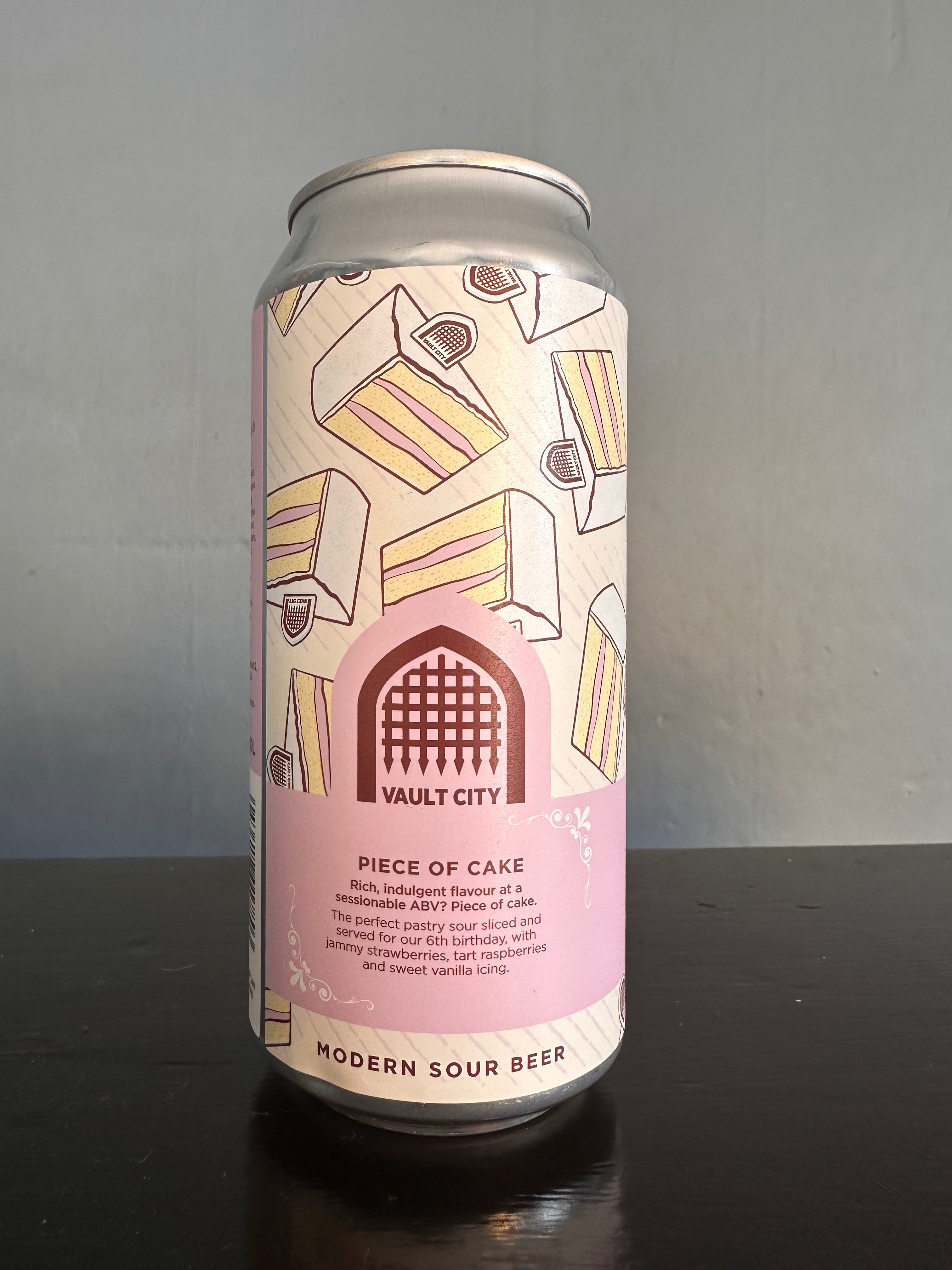 Vault City Piece of Cake Session Sour 4.8%