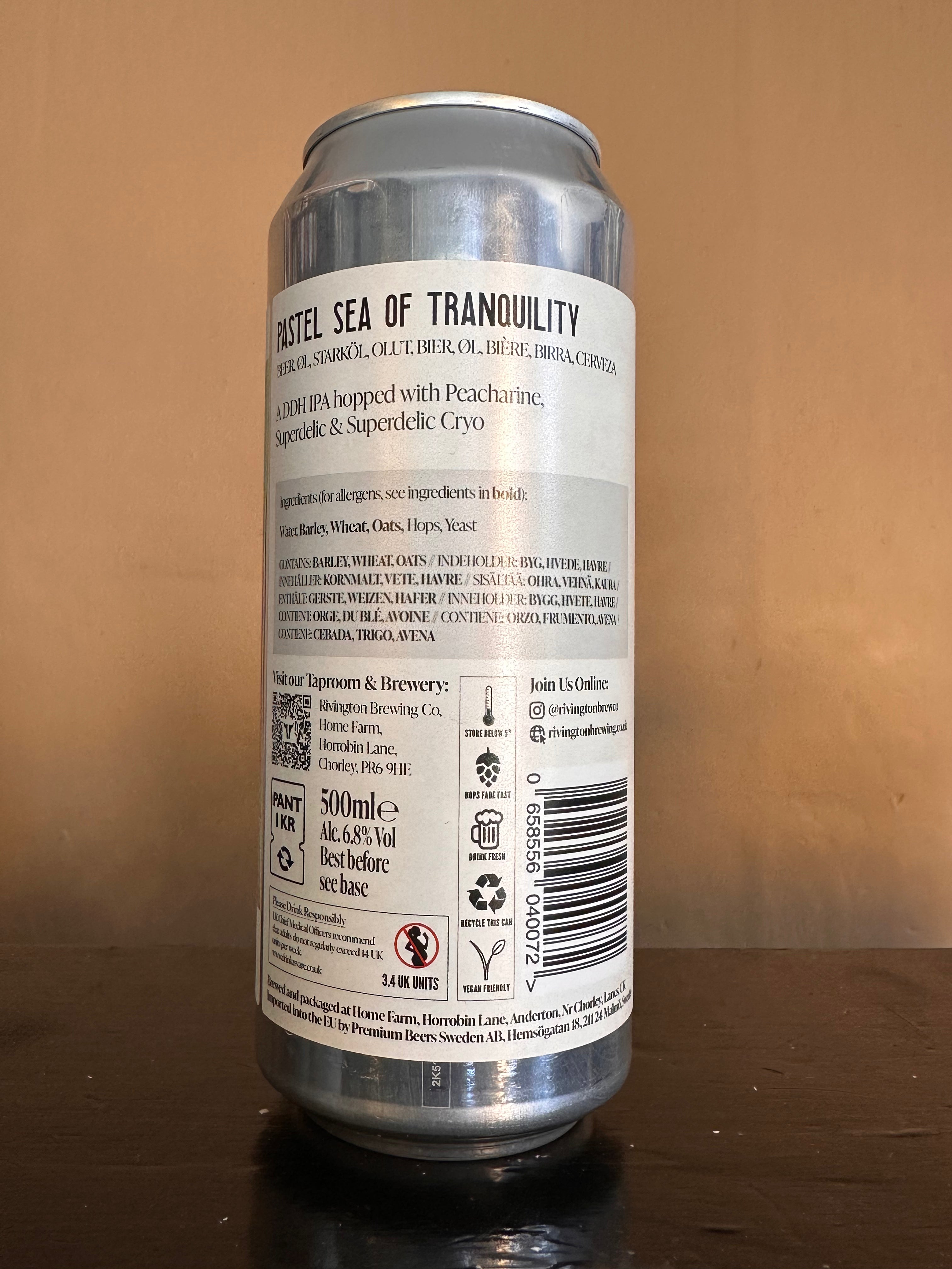 Rivington Pastel Sea of Tranquility DDH IPA 6.8%