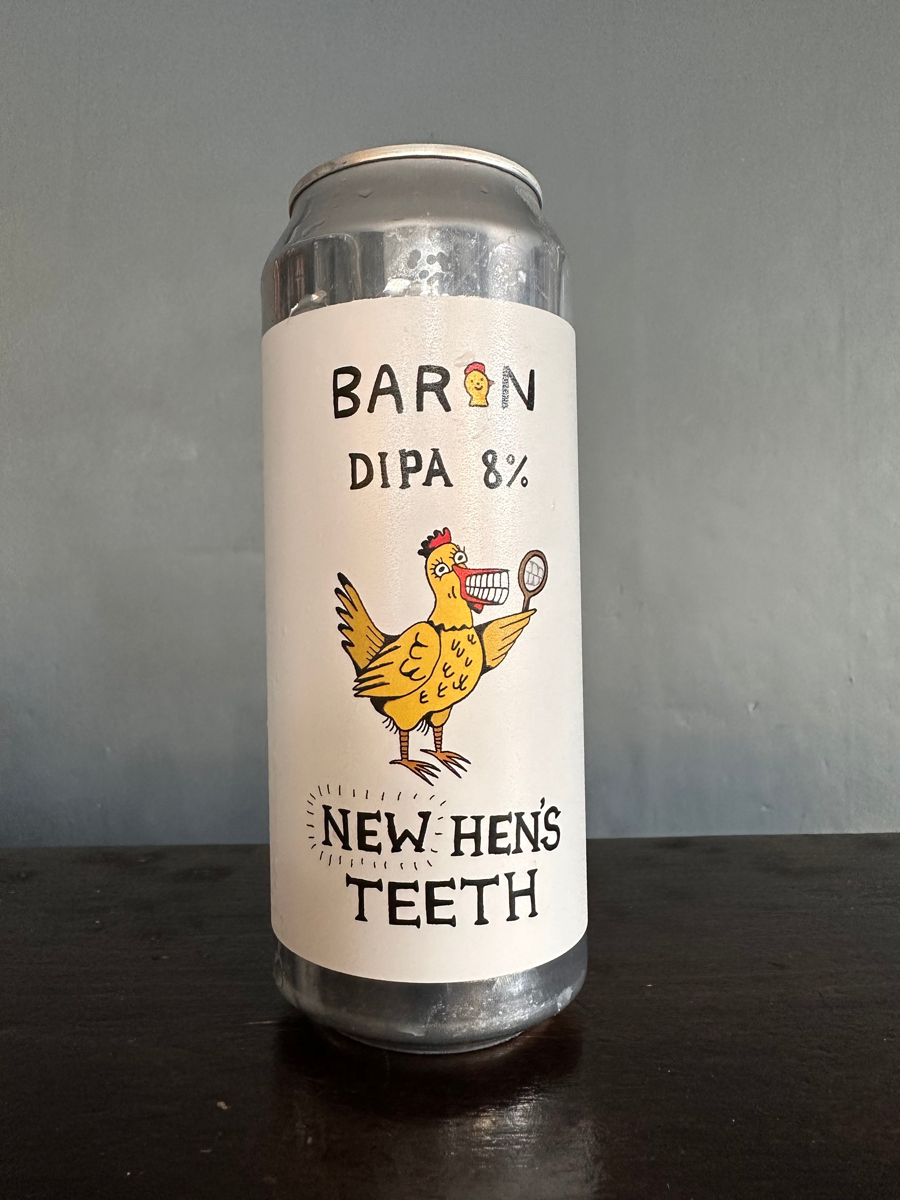 Baron New Hen’s Teeth DIPA 8%
