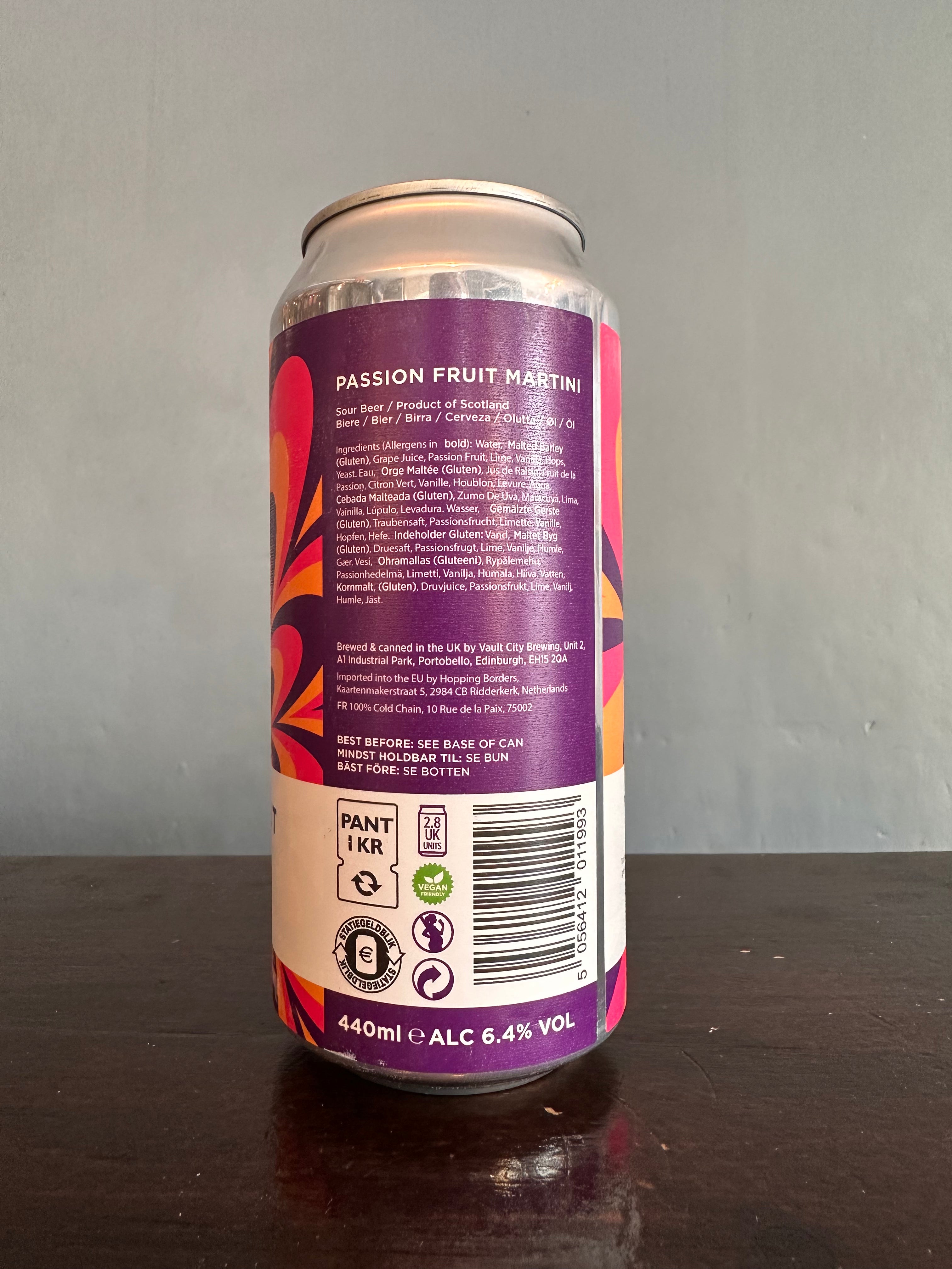 Vault City Passionfruit Martini Sour 6.4%