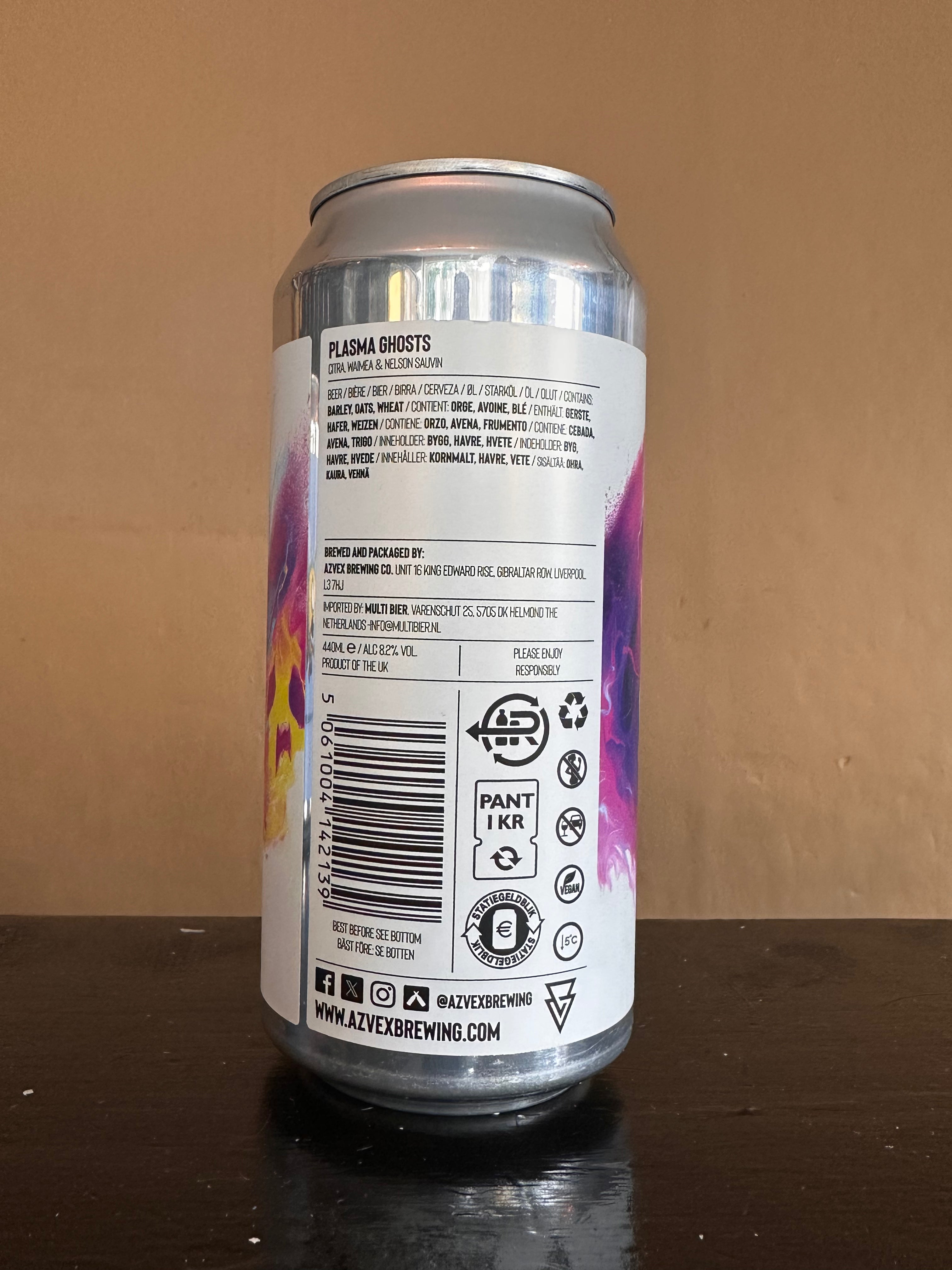 Azvex Plasma Ghosts DIPA 8.2%