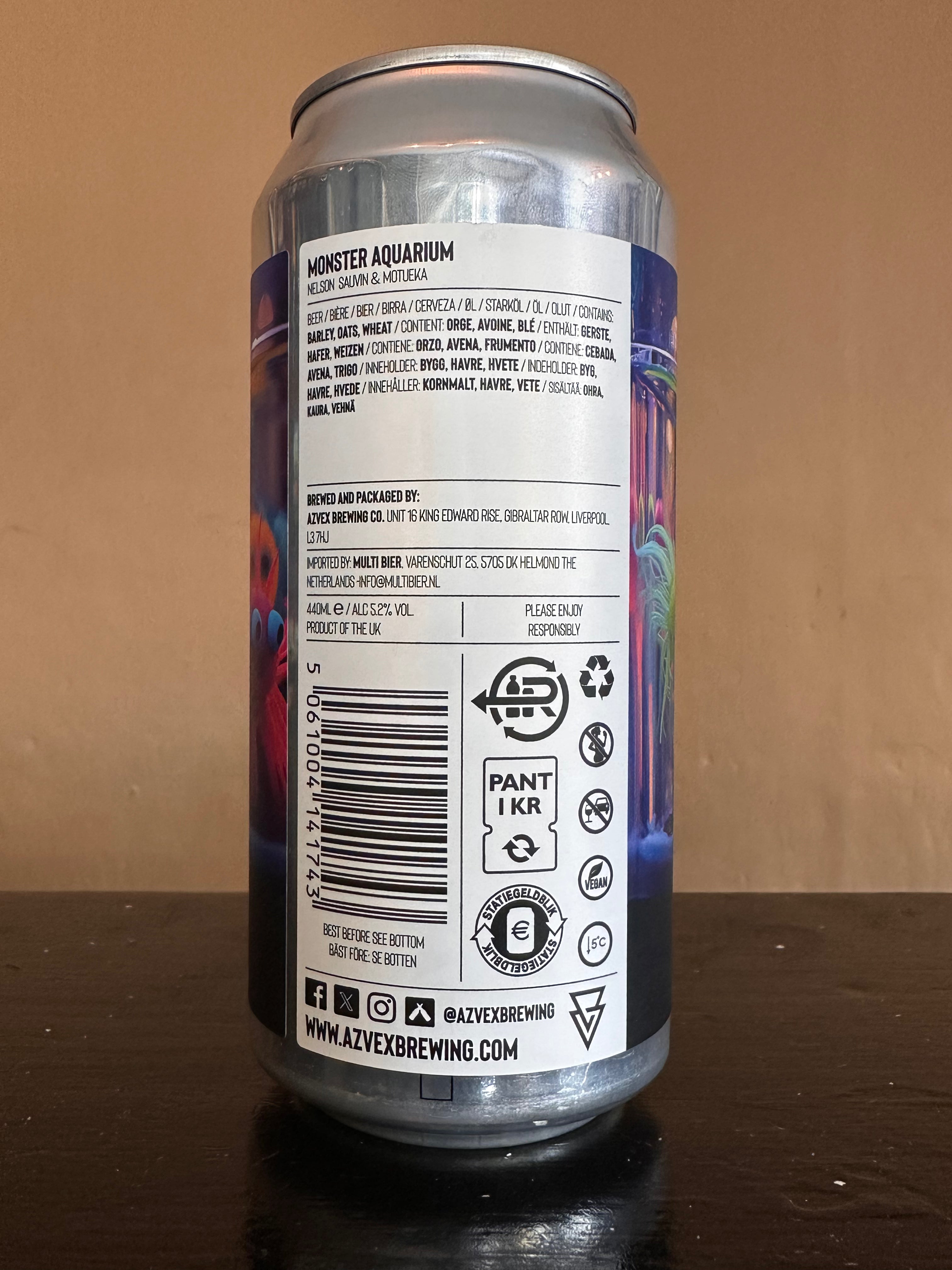 Azvex Monster Aquarium Pale 5.2%