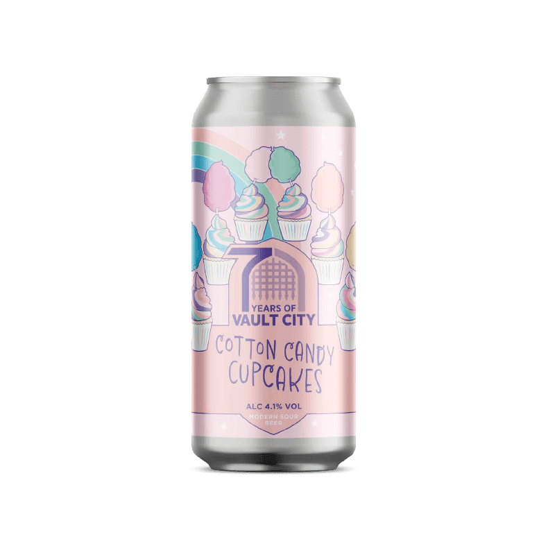 Vault City Cotton Candy Cupcakes Session Sour 4.1%