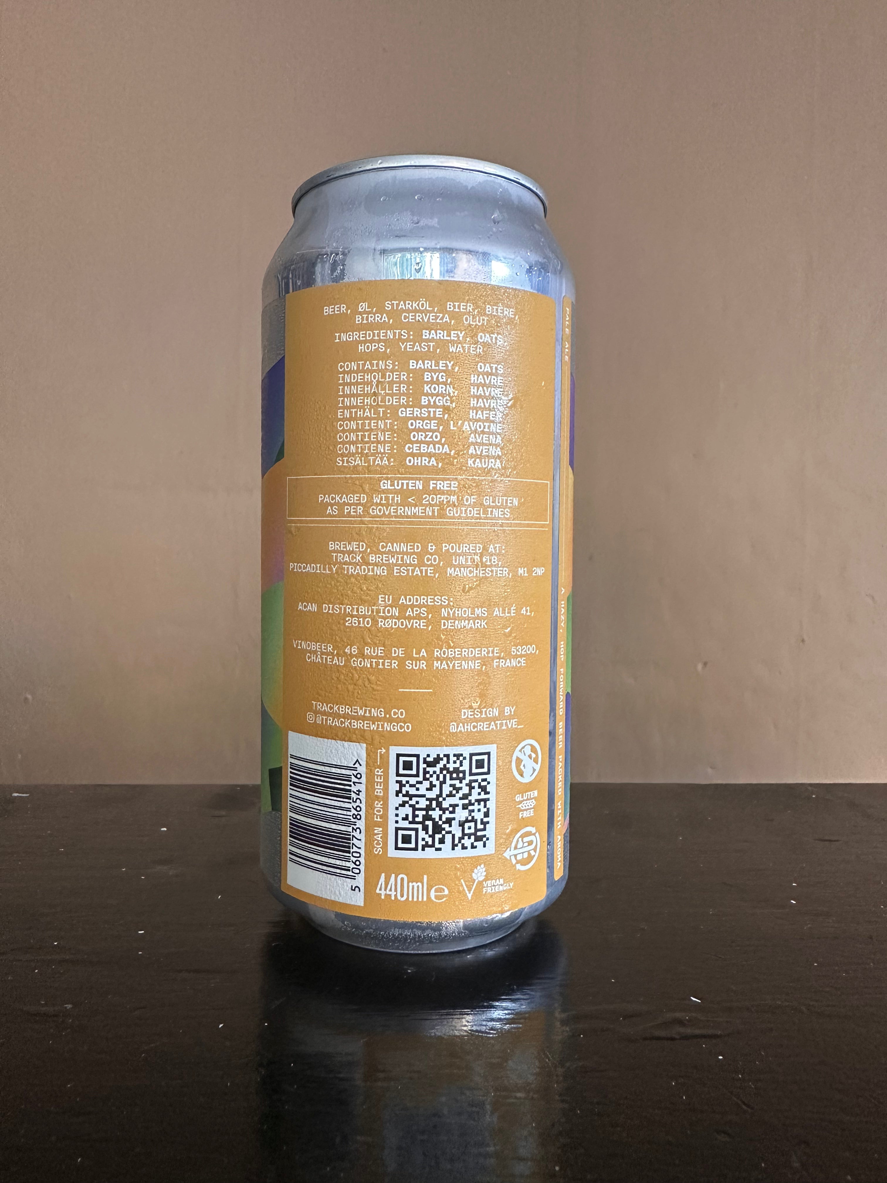 Track On and On Gluten Free Pale 5.3%