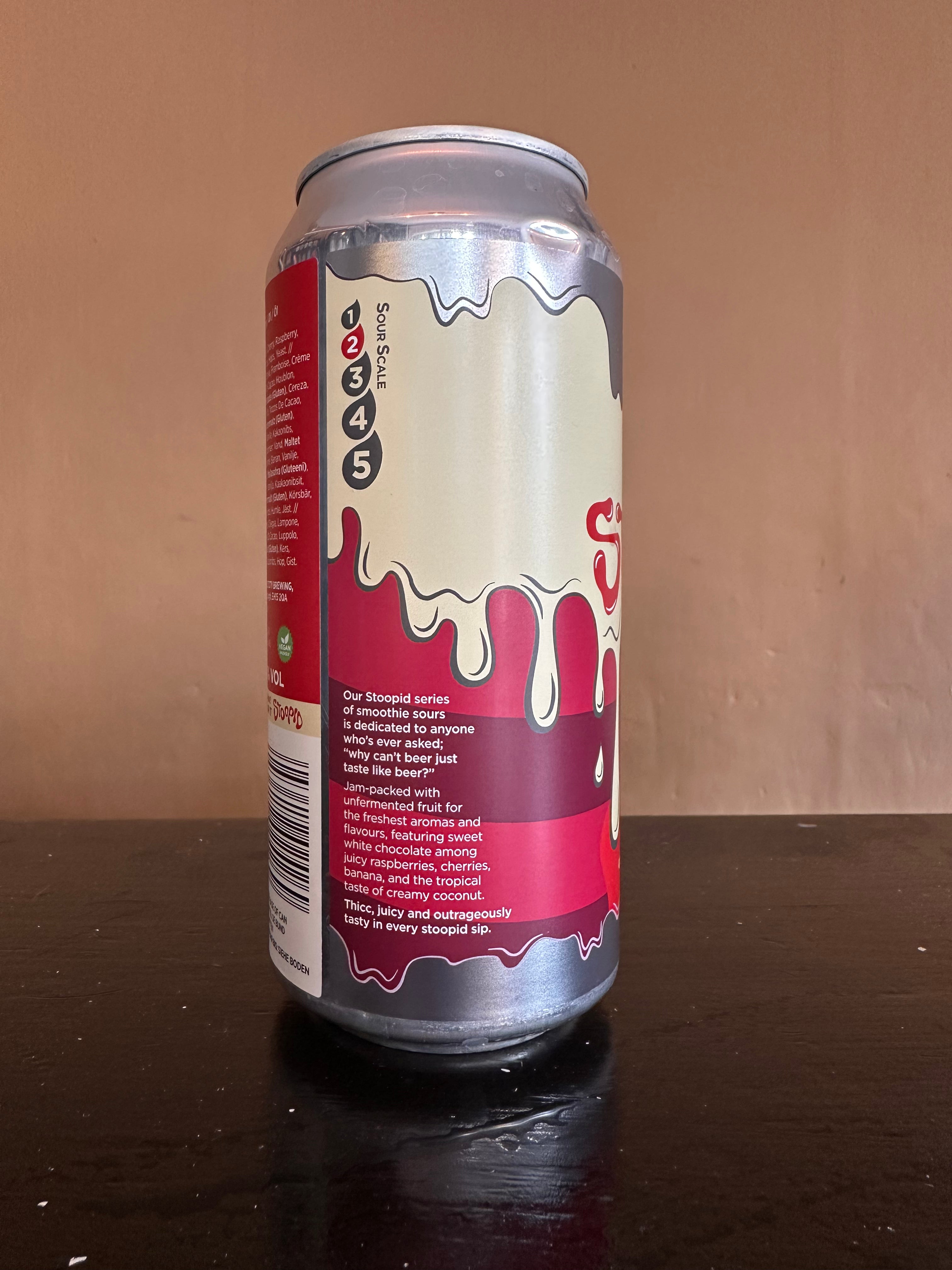 Vault City Stoopid White Chocolate Raspberry Cherry Smoothie Sour