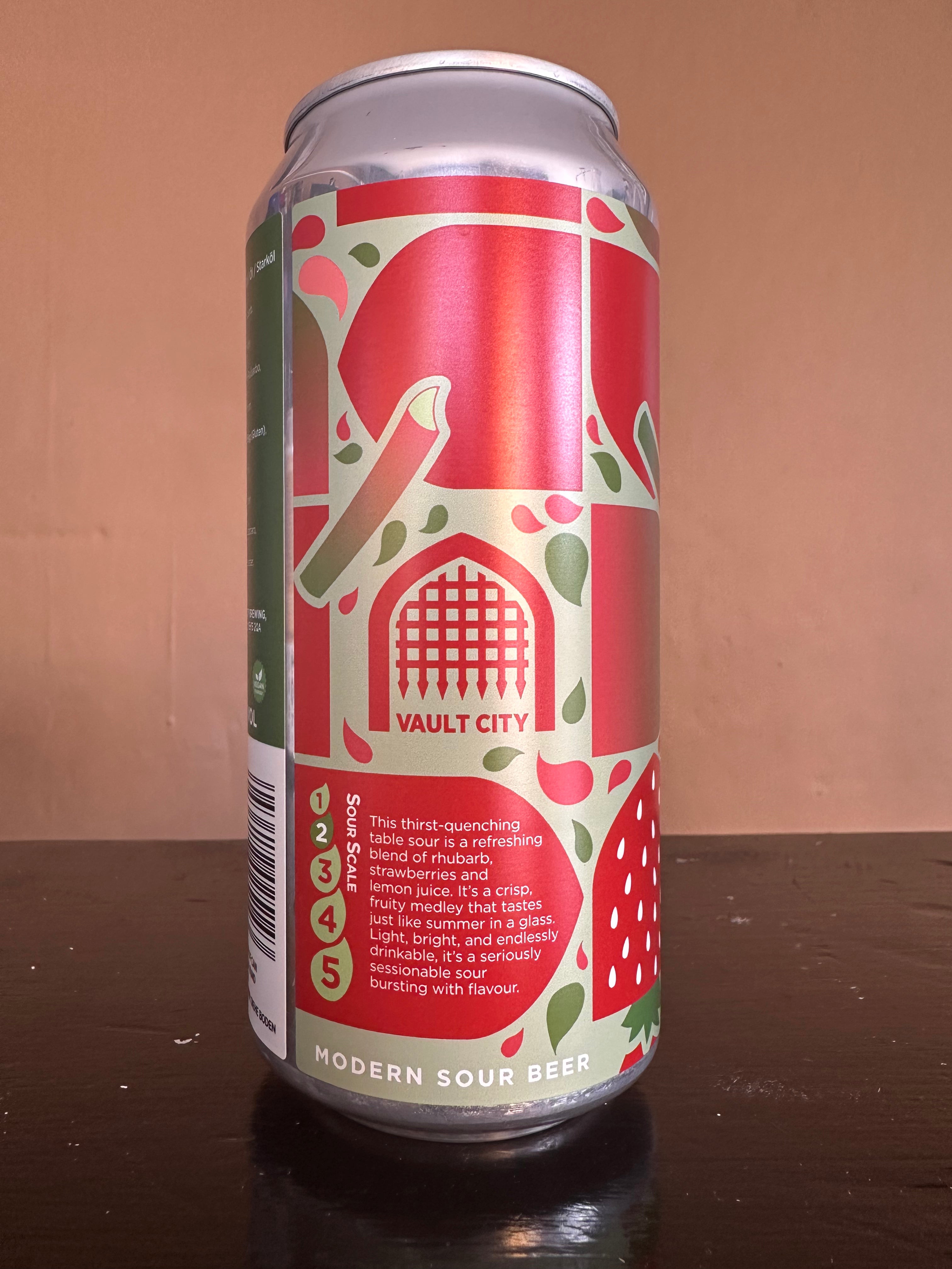 Vault City Strawberry & Rhubarb Table Sour 3.4%