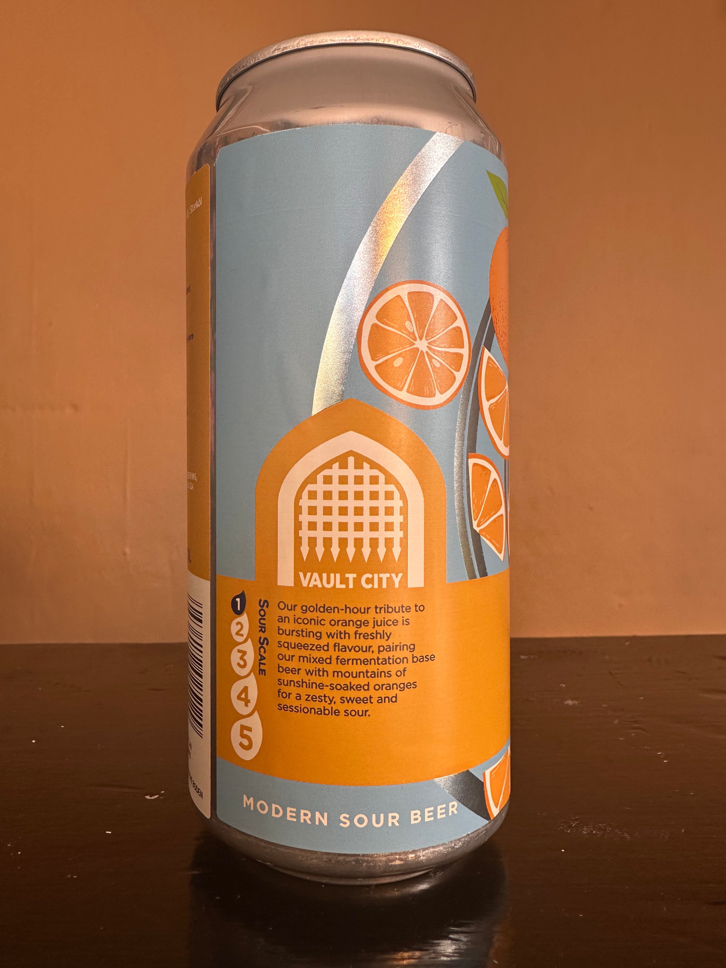 Vault City Sunny Fresh OJ Session Sour 4.5%