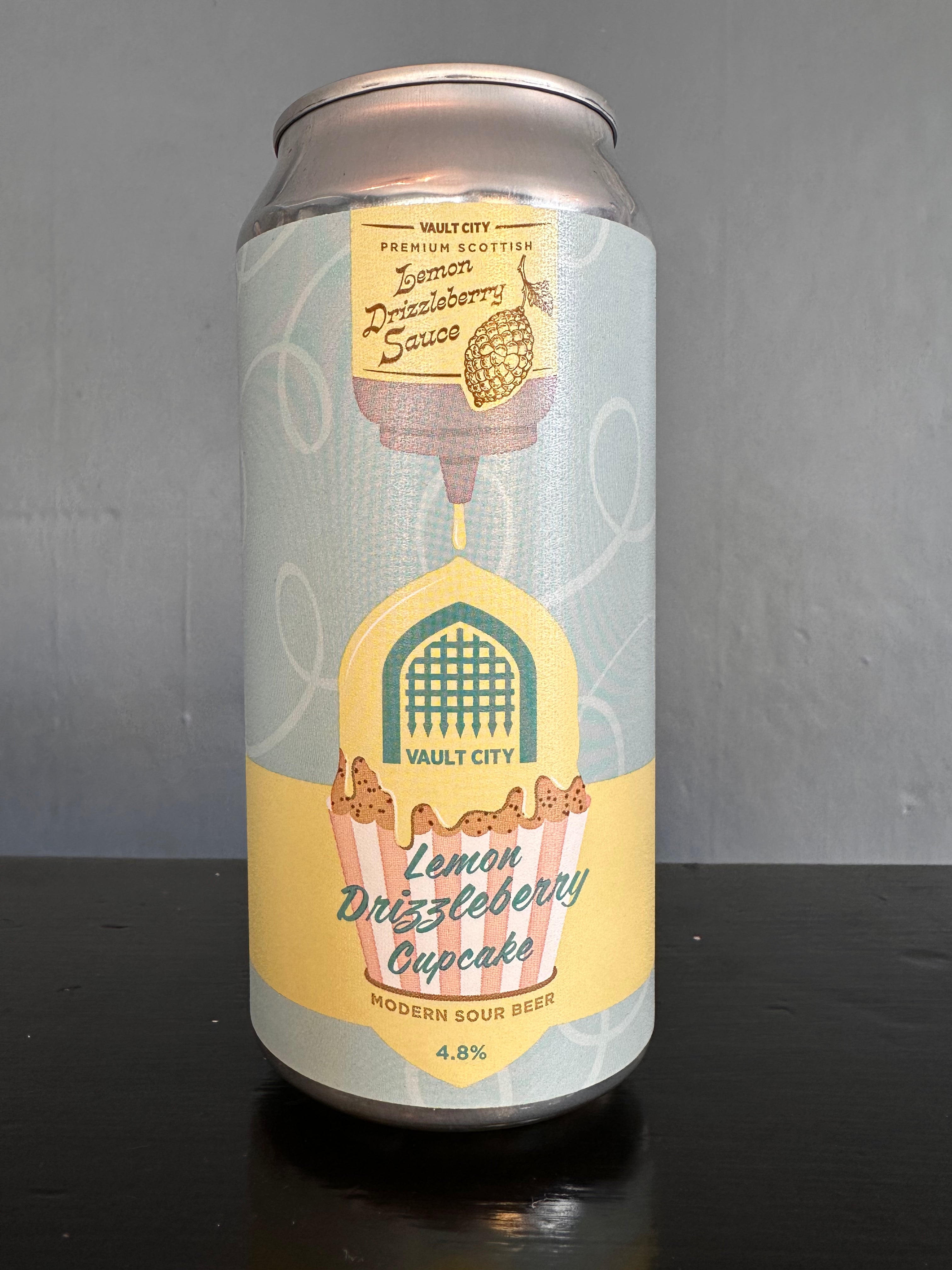 Vault City Lemon Drizzleberry Cupcake Pastry Sour 4.8%