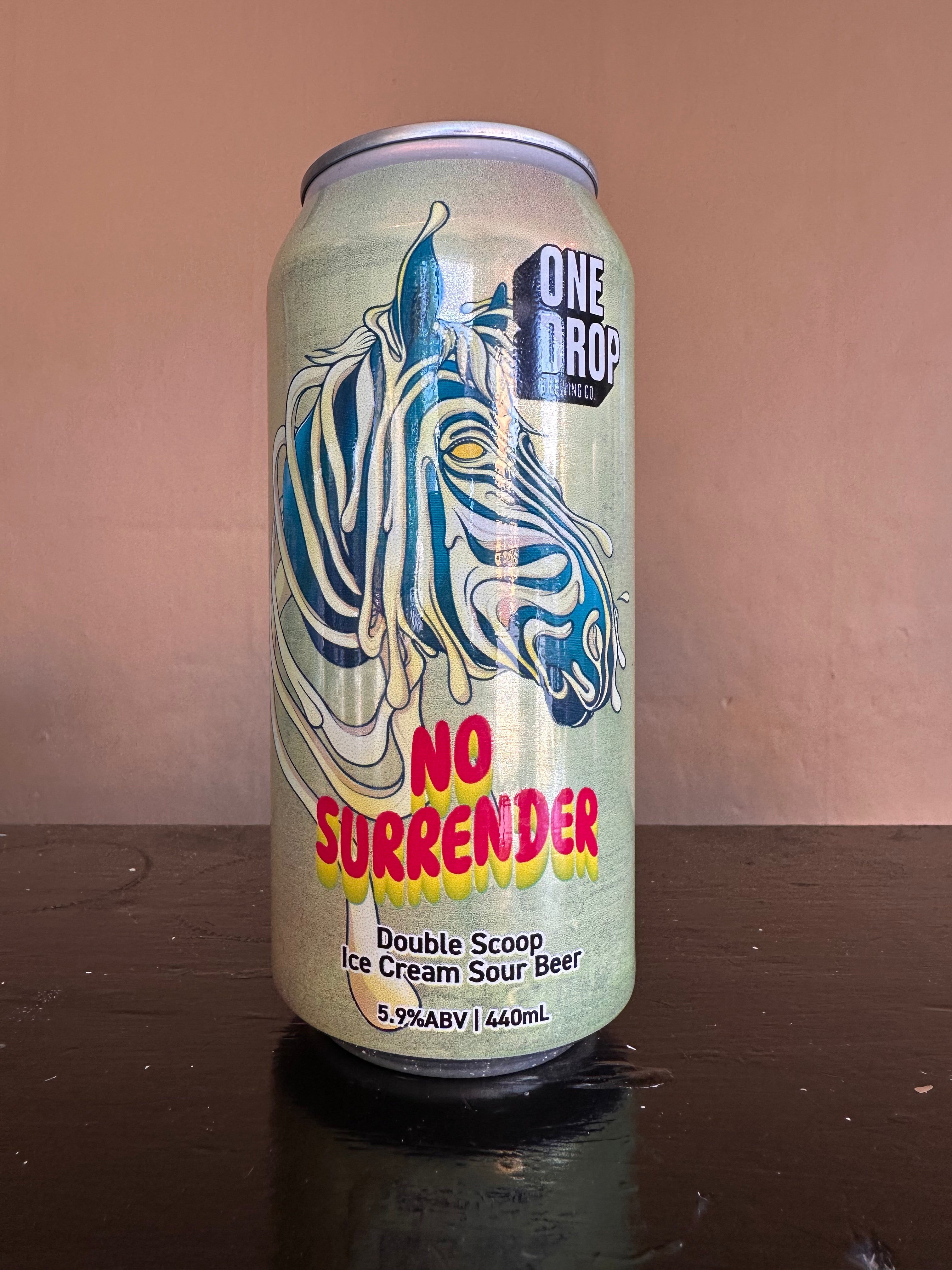 One Drop No Surrender Double Scoop Ice Cream Sour Beer 5.9%