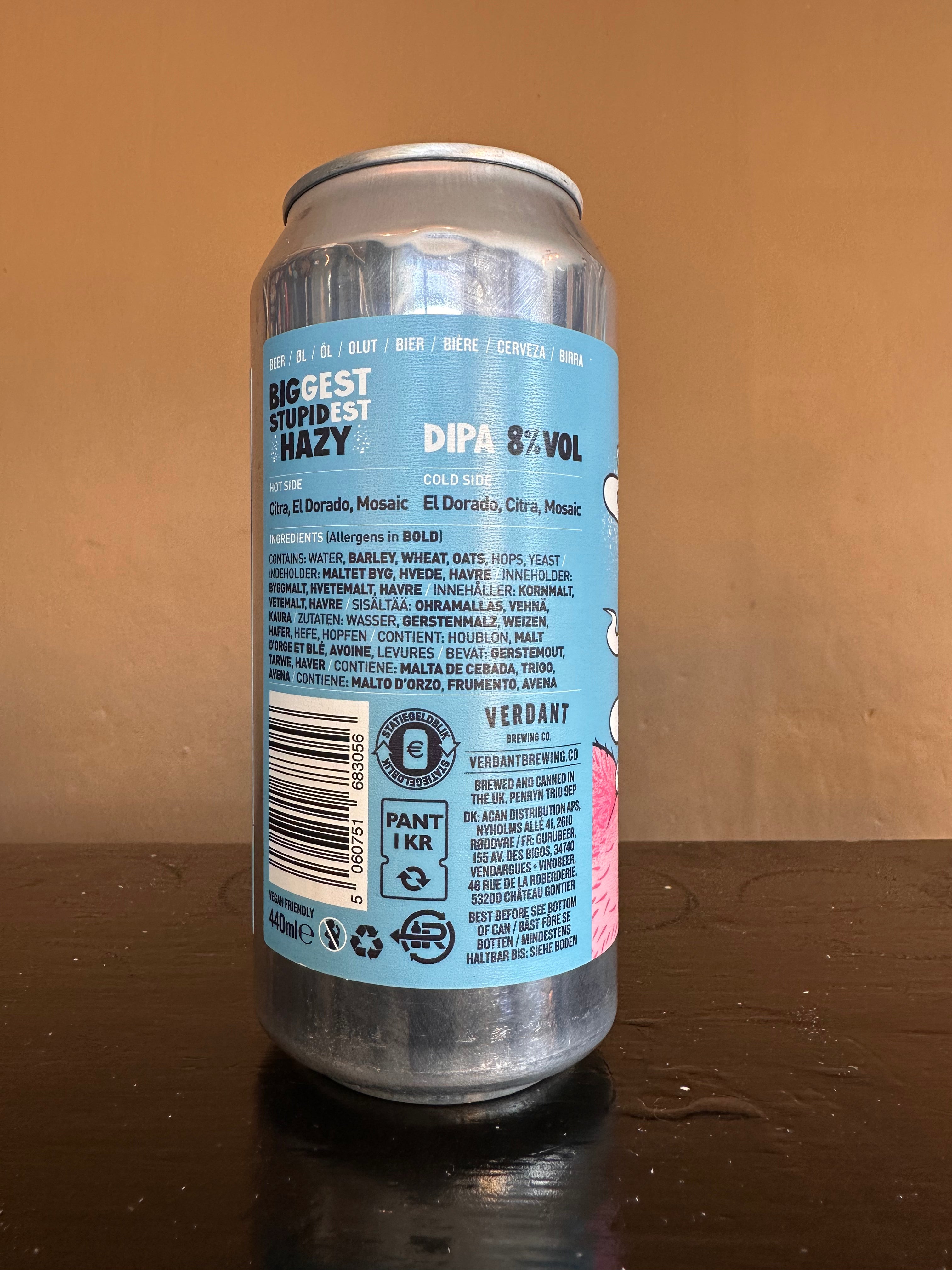 Verdant Biggest Stupidest Hazy DIPA 8%