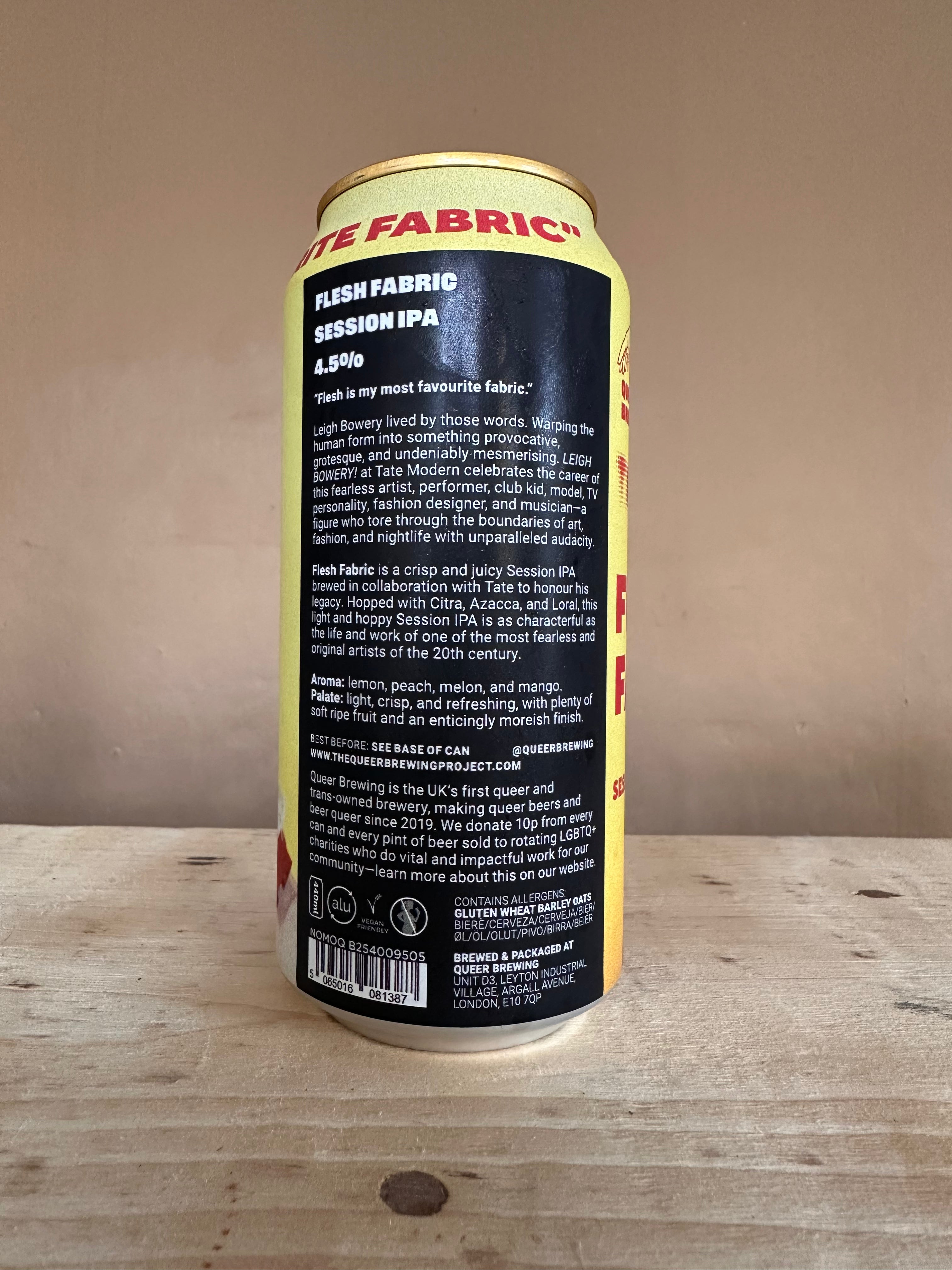 Queer Brewing x Tate Modern Flesh Fabric
