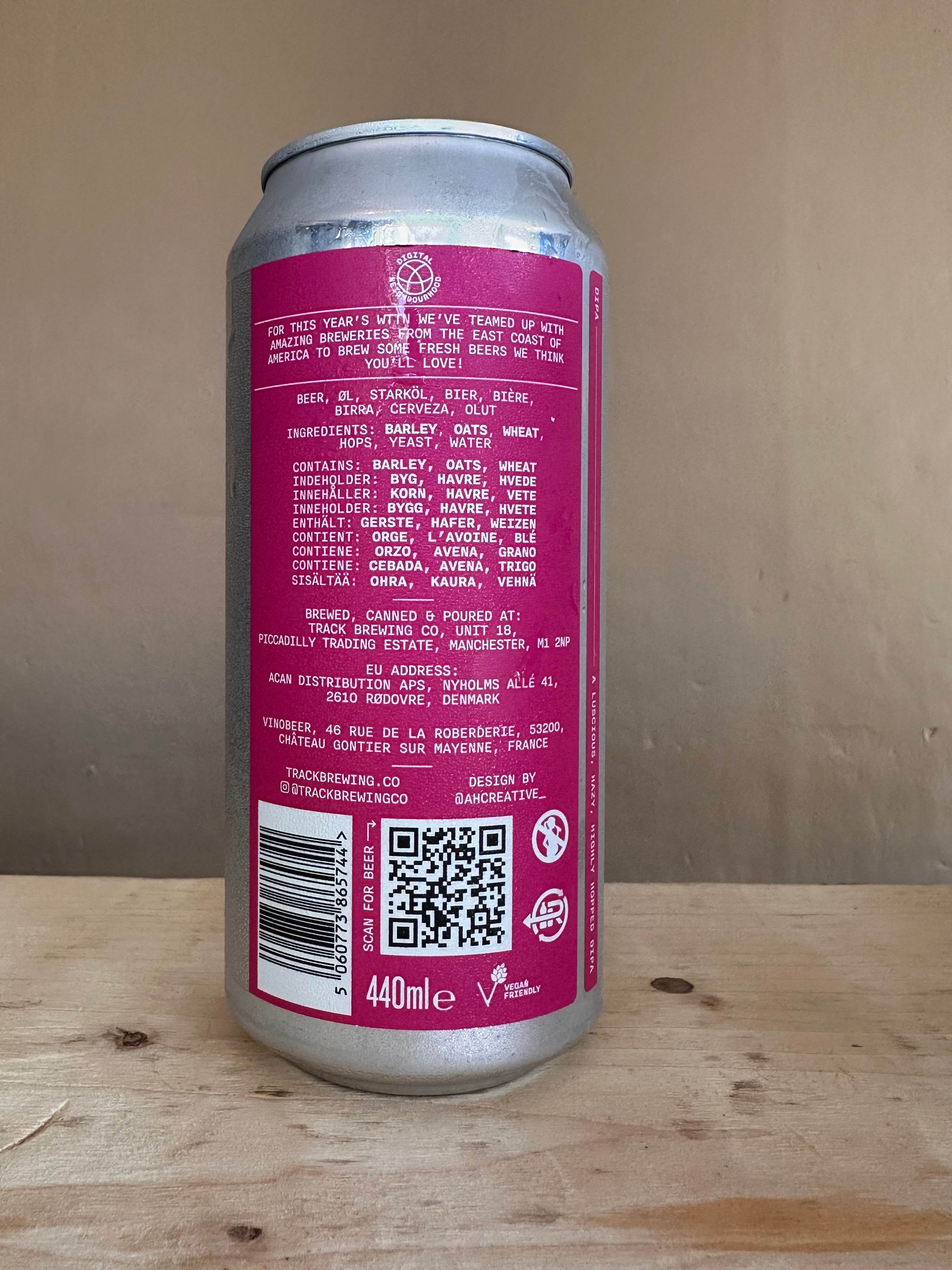 Track x Widowmaker Brewing For The People DIPA 8%