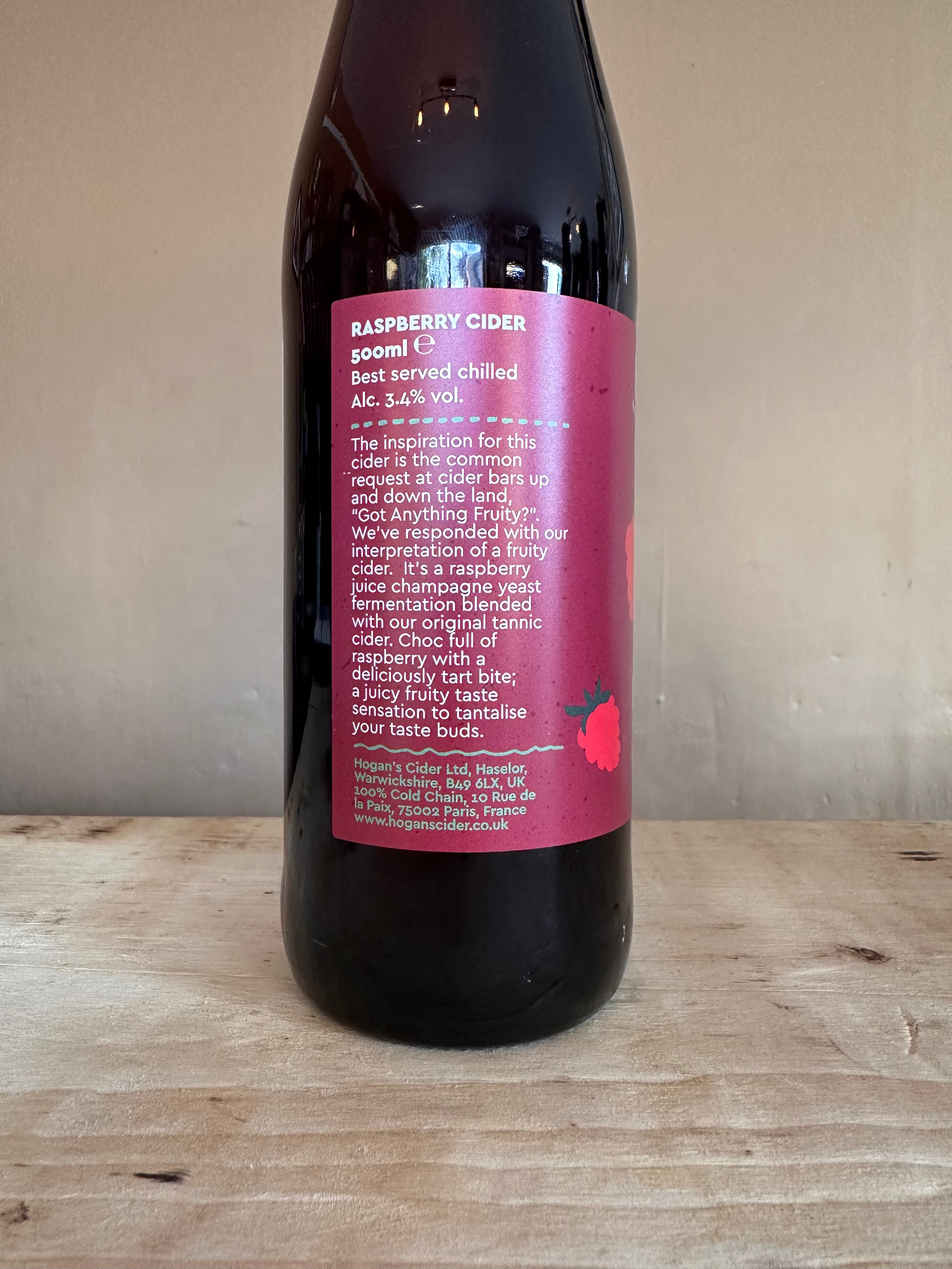 Hogan’s Got Anything Fruity Cider