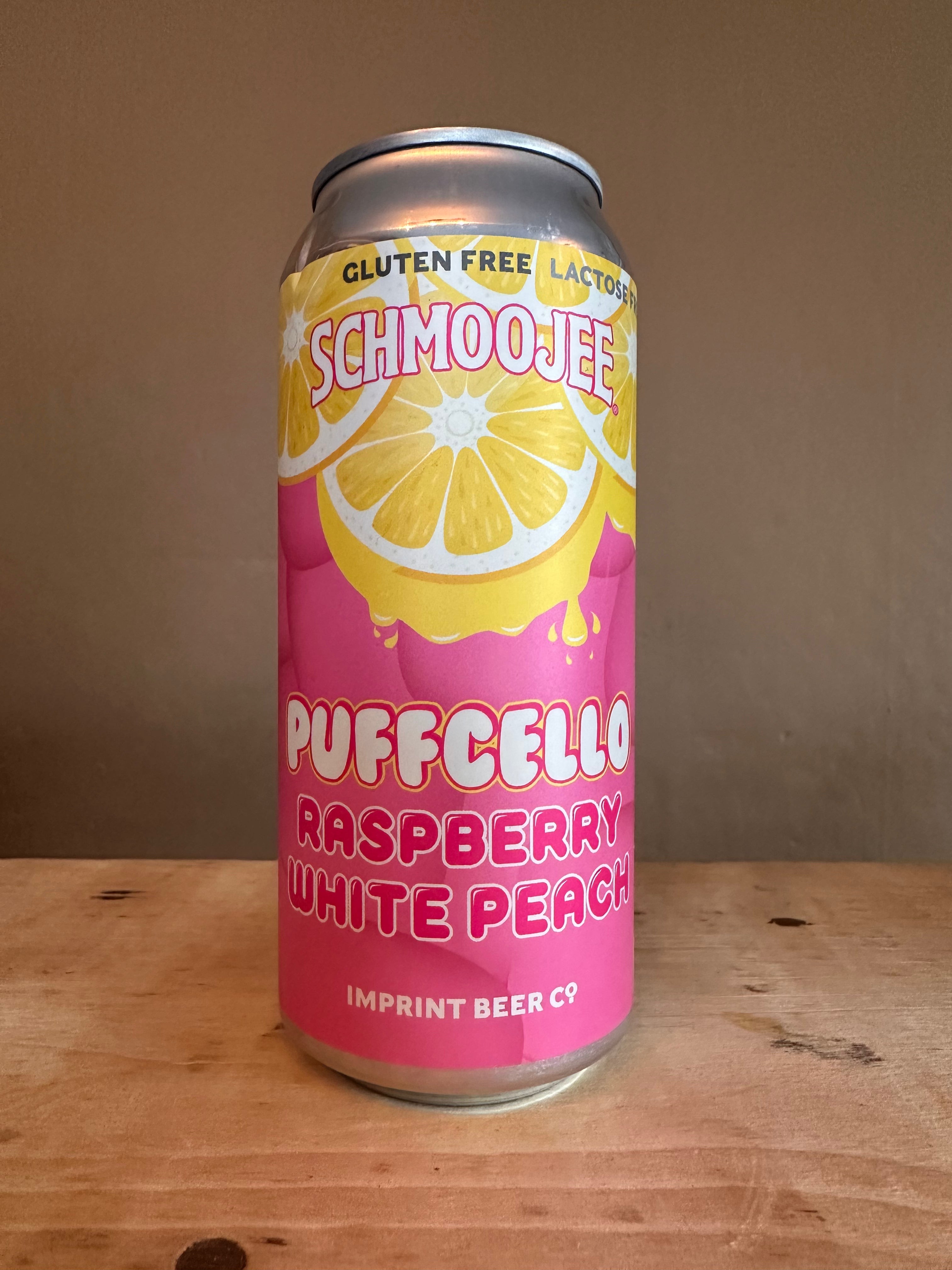 Imprint Schmoojee Puffcello Raspberry White Peach 6.5%