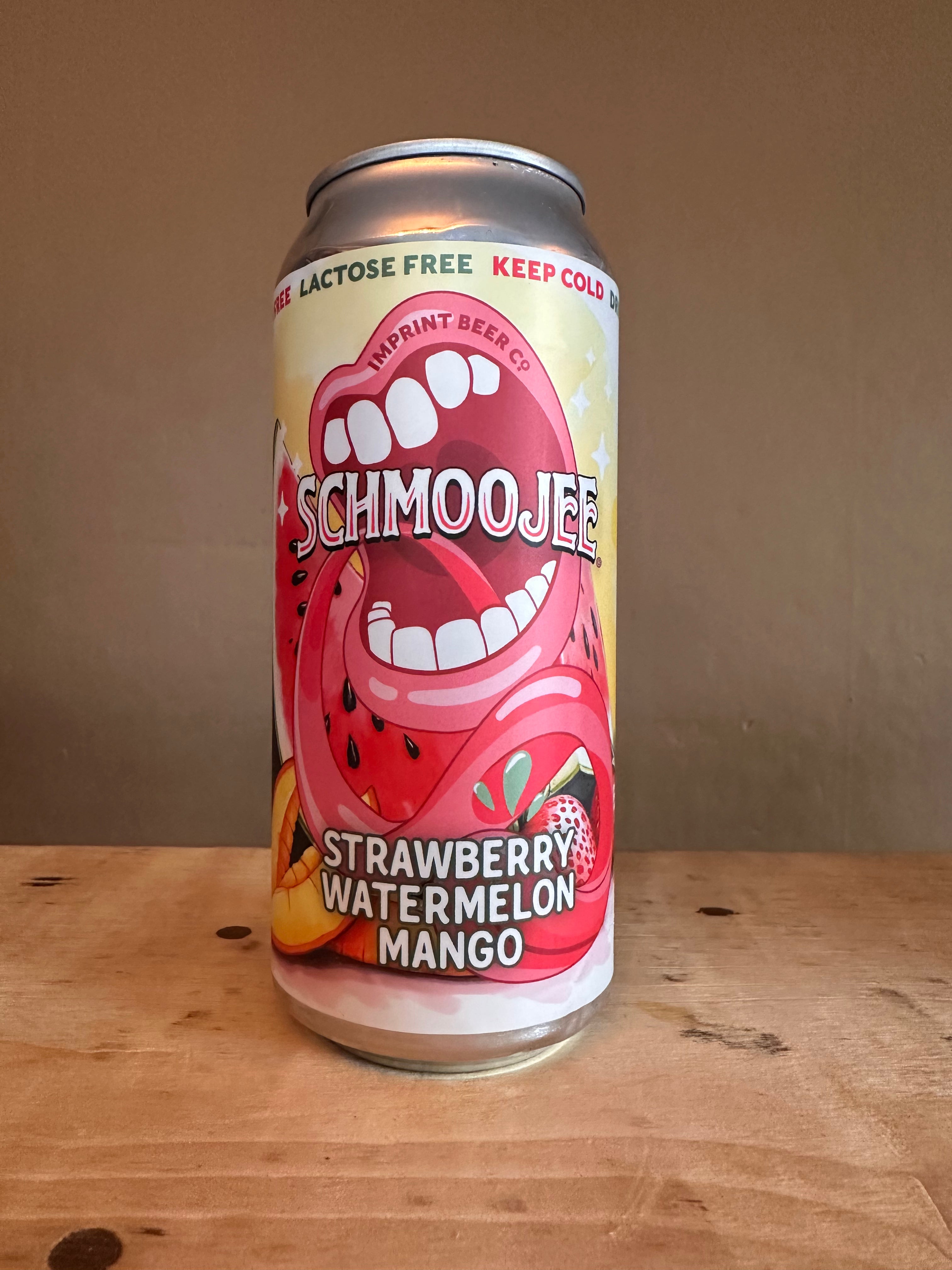 Imprint Schmoojee Strawberry, Watermelon and Mango Gluten Free smoothie sour 6.5%