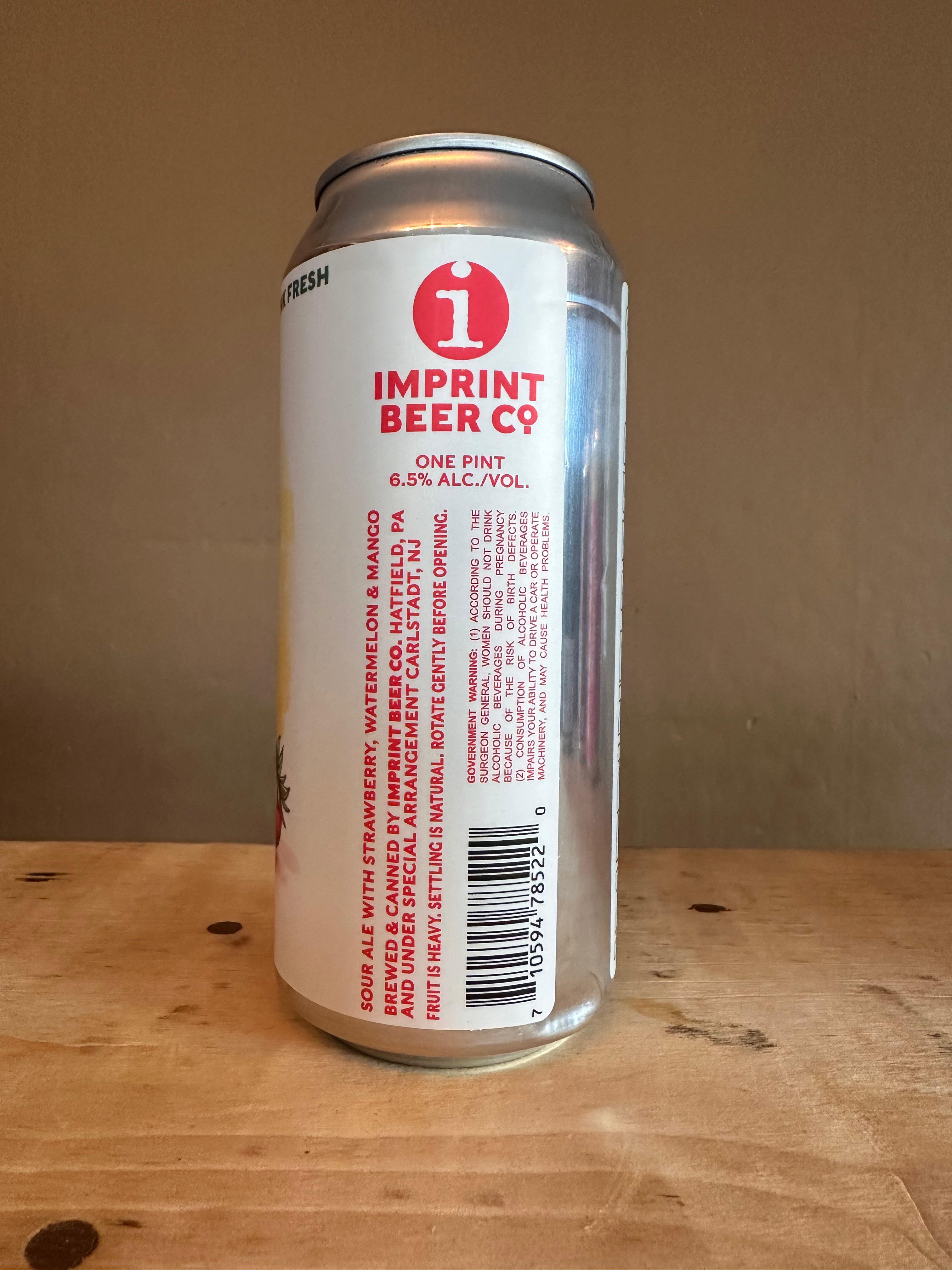 Imprint Schmoojee Strawberry, Watermelon and Mango Gluten Free smoothie sour 6.5%
