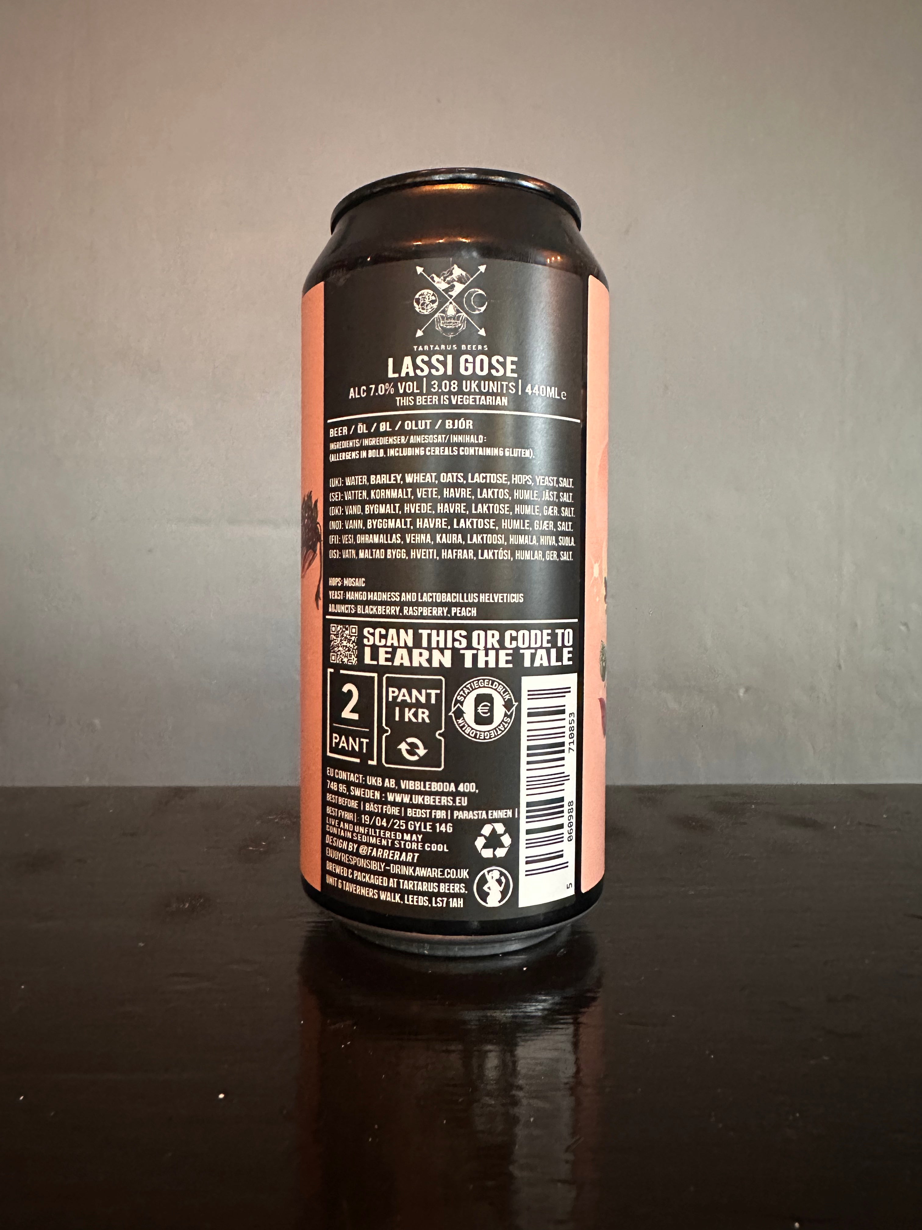 Tartarus Hegemone Lassi Gose 7%