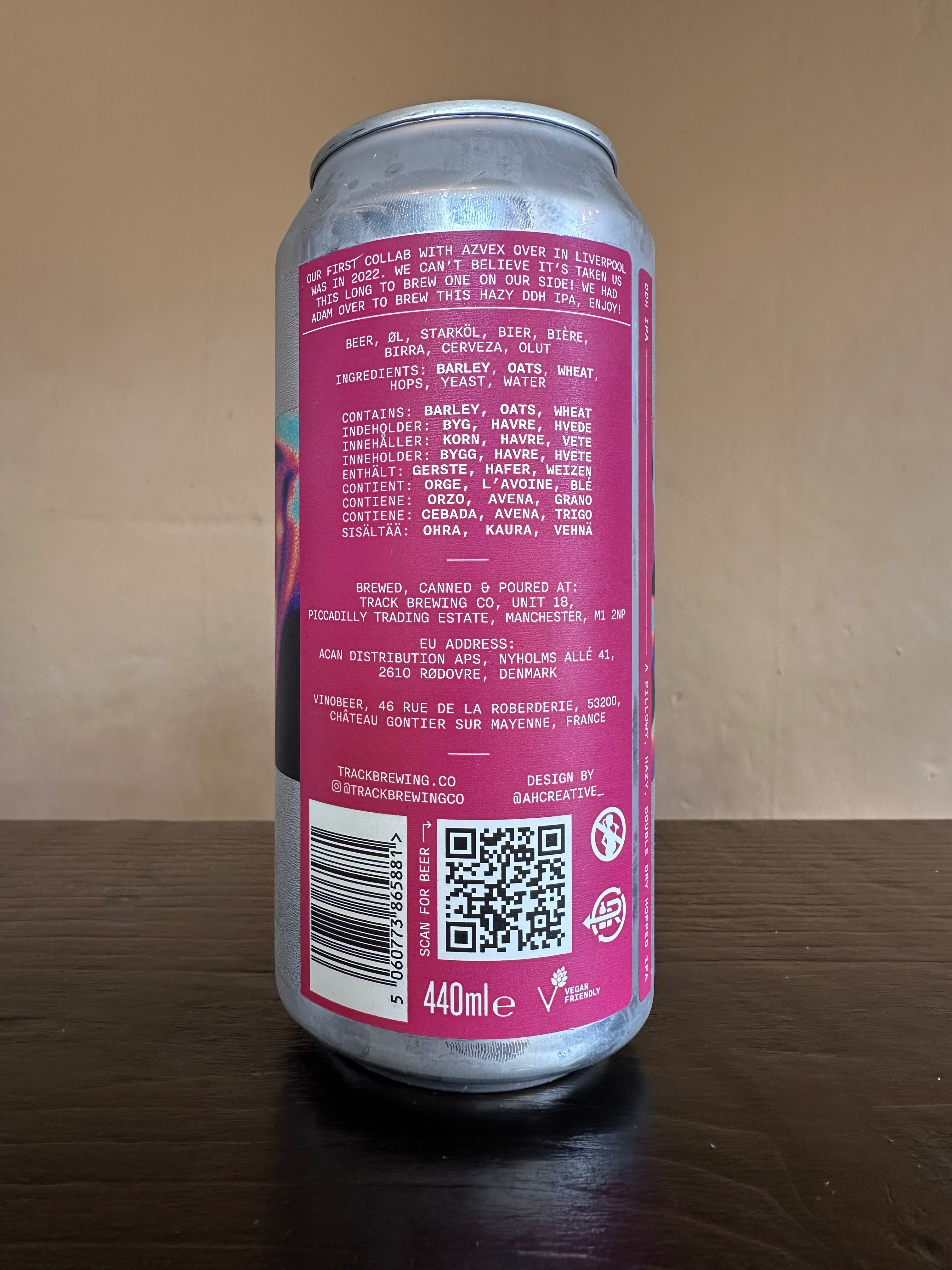 Track x Azvex Locomotive DDH IPA 7%