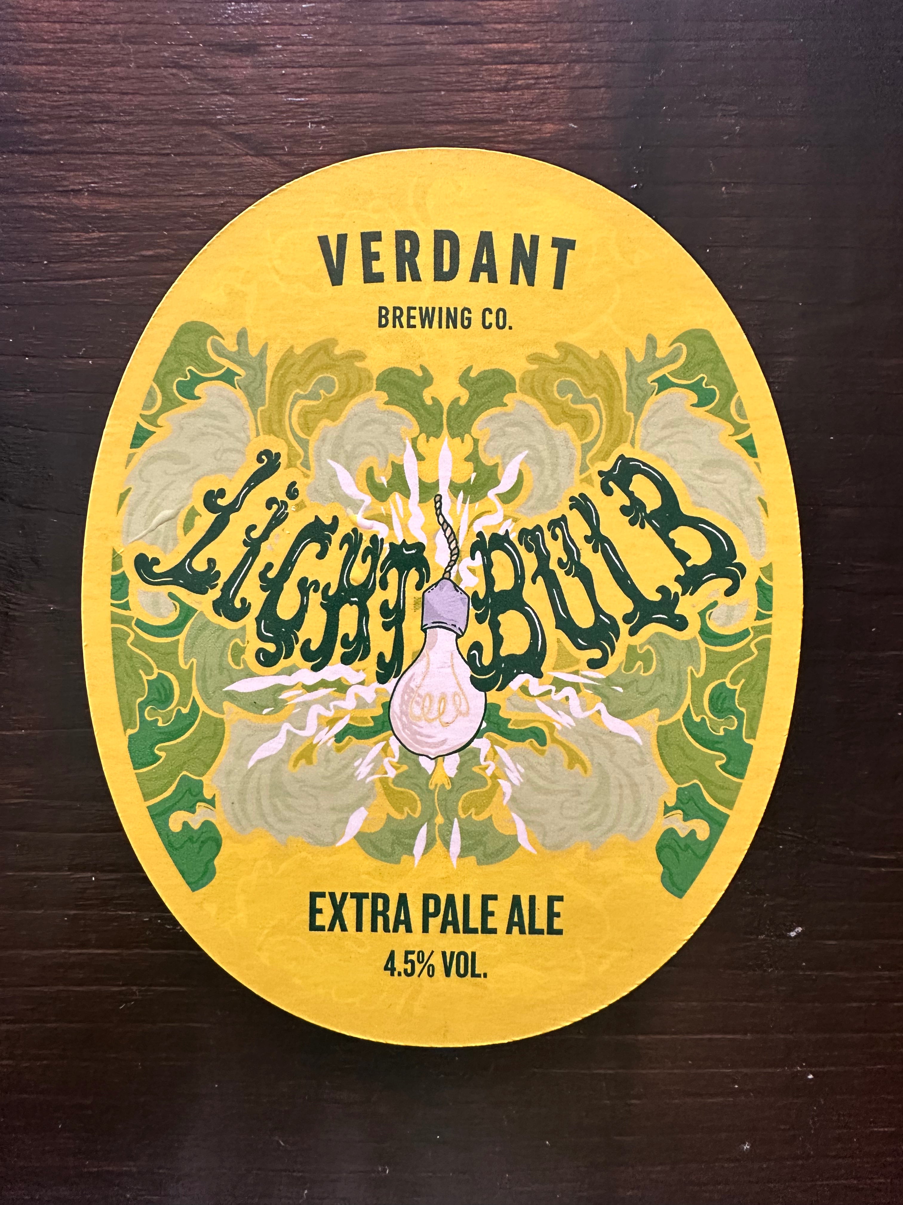 Verdant Lightbulb Cask Half