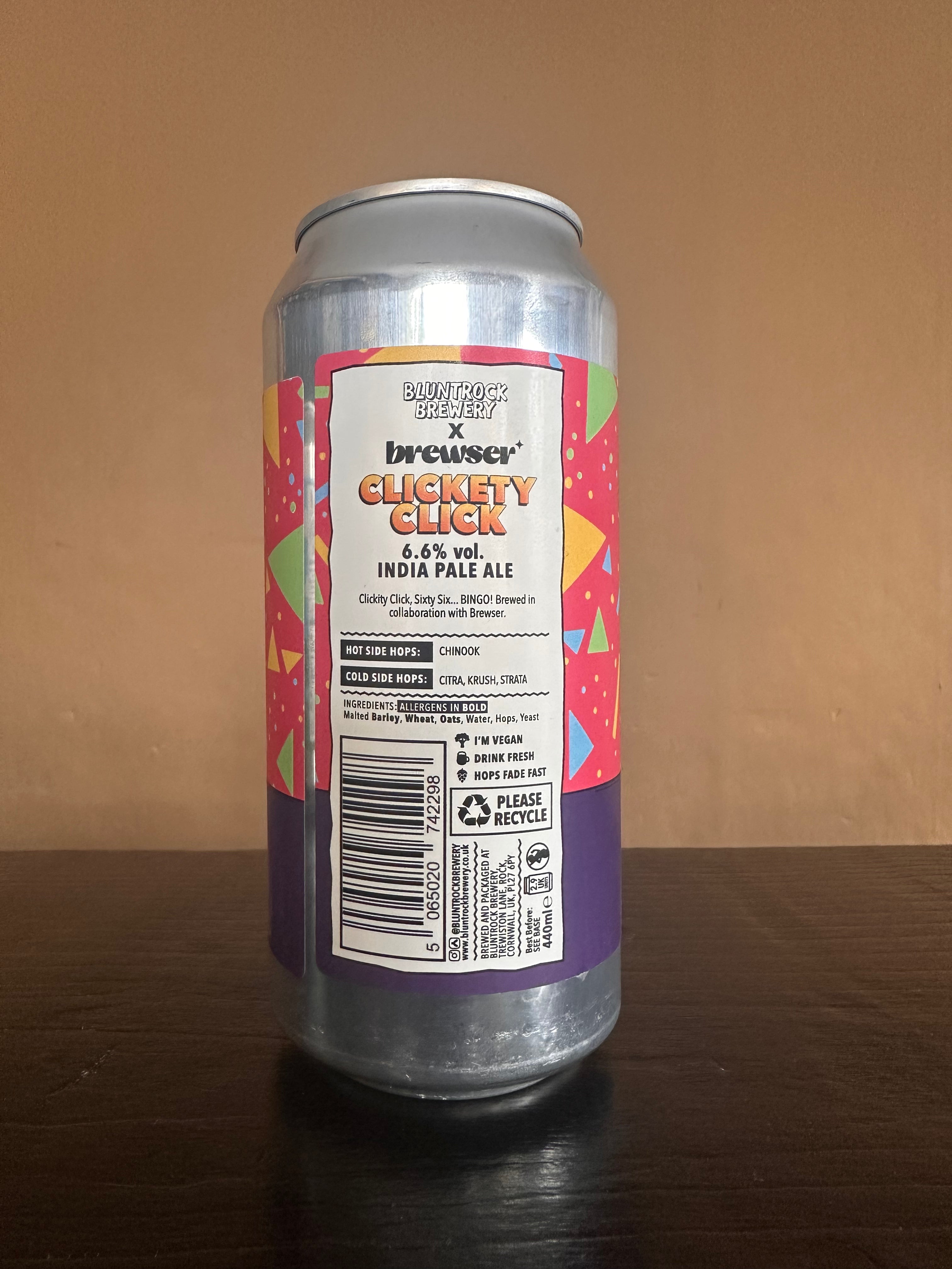 Bluntrock Clickety Click IPA 6.6%