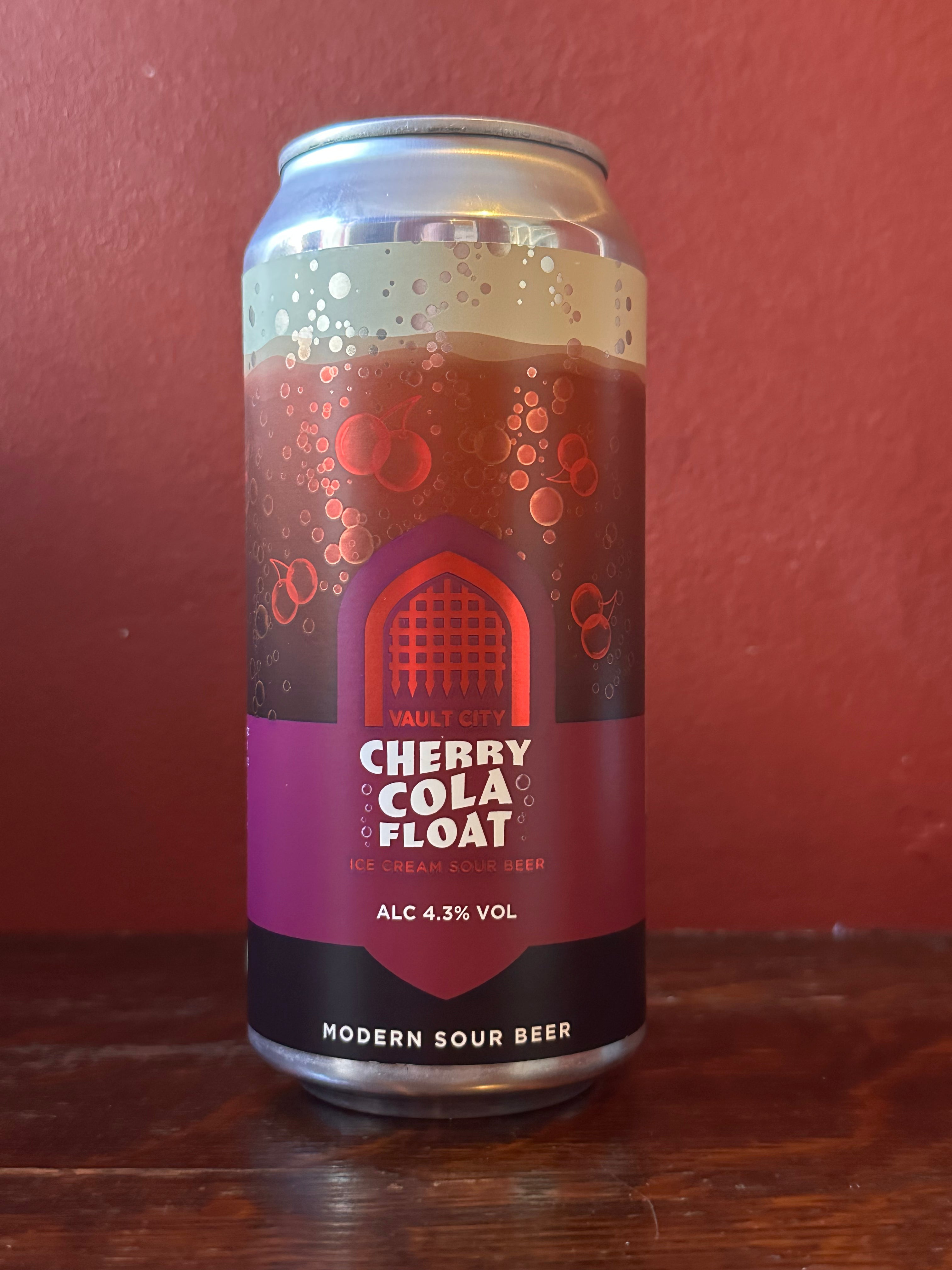 Vault City Cherry Cola Float Session Sour 4.3%