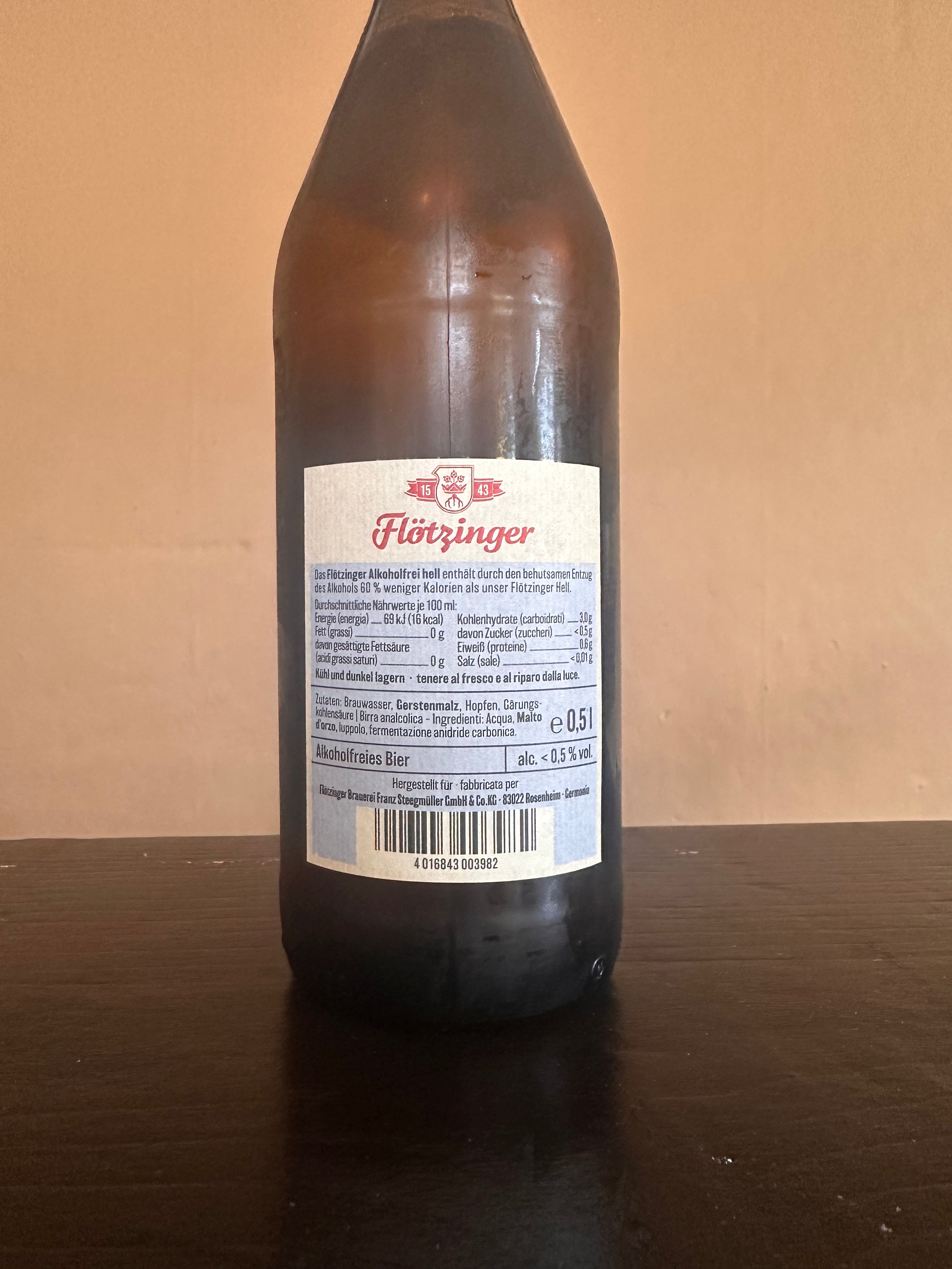 Flotzinger Alcohol Free Lager