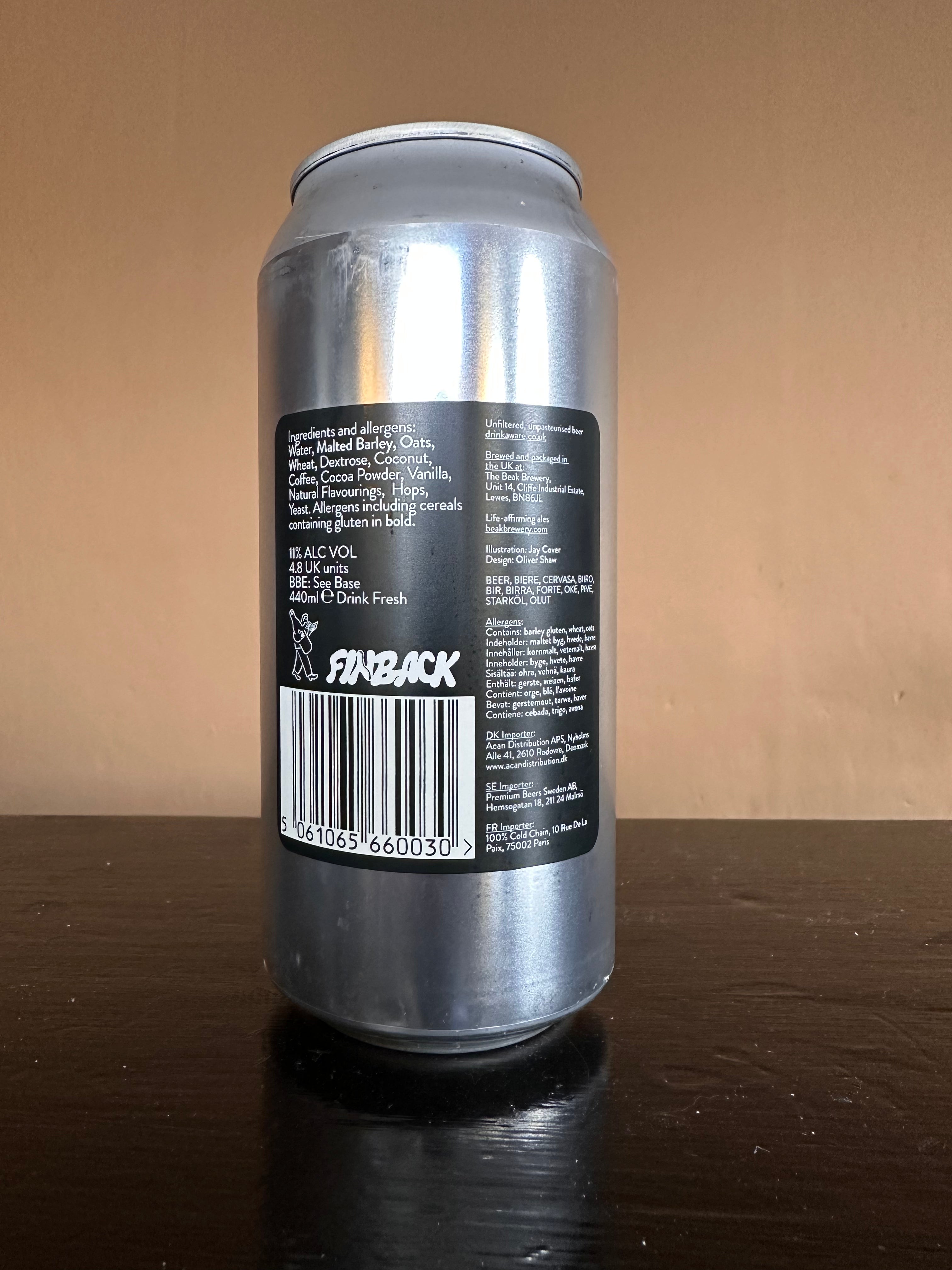 Beak x Finback Coco Imperial Stout 11%