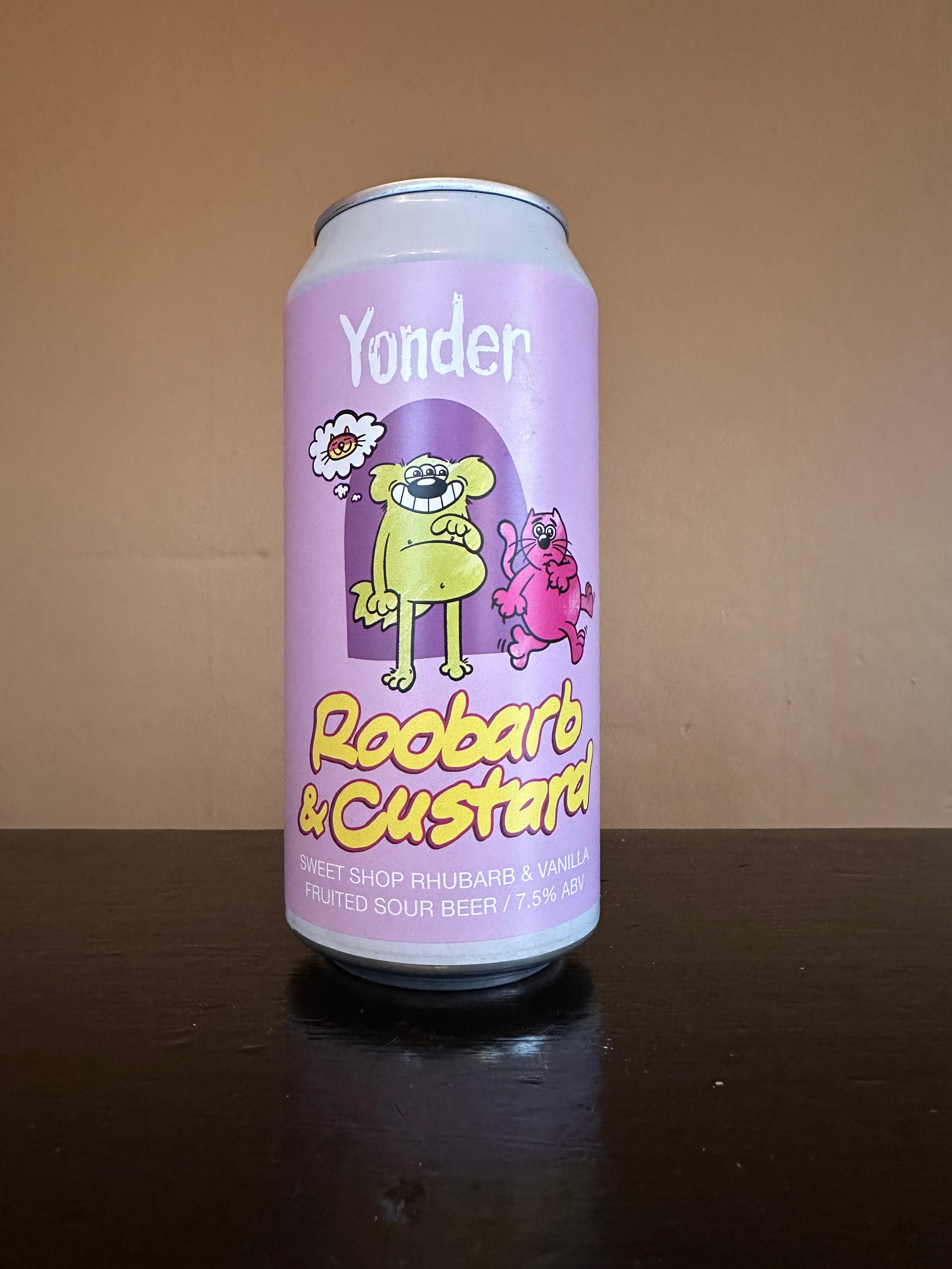 Yonder Roobarb & Custard Fruited Sour