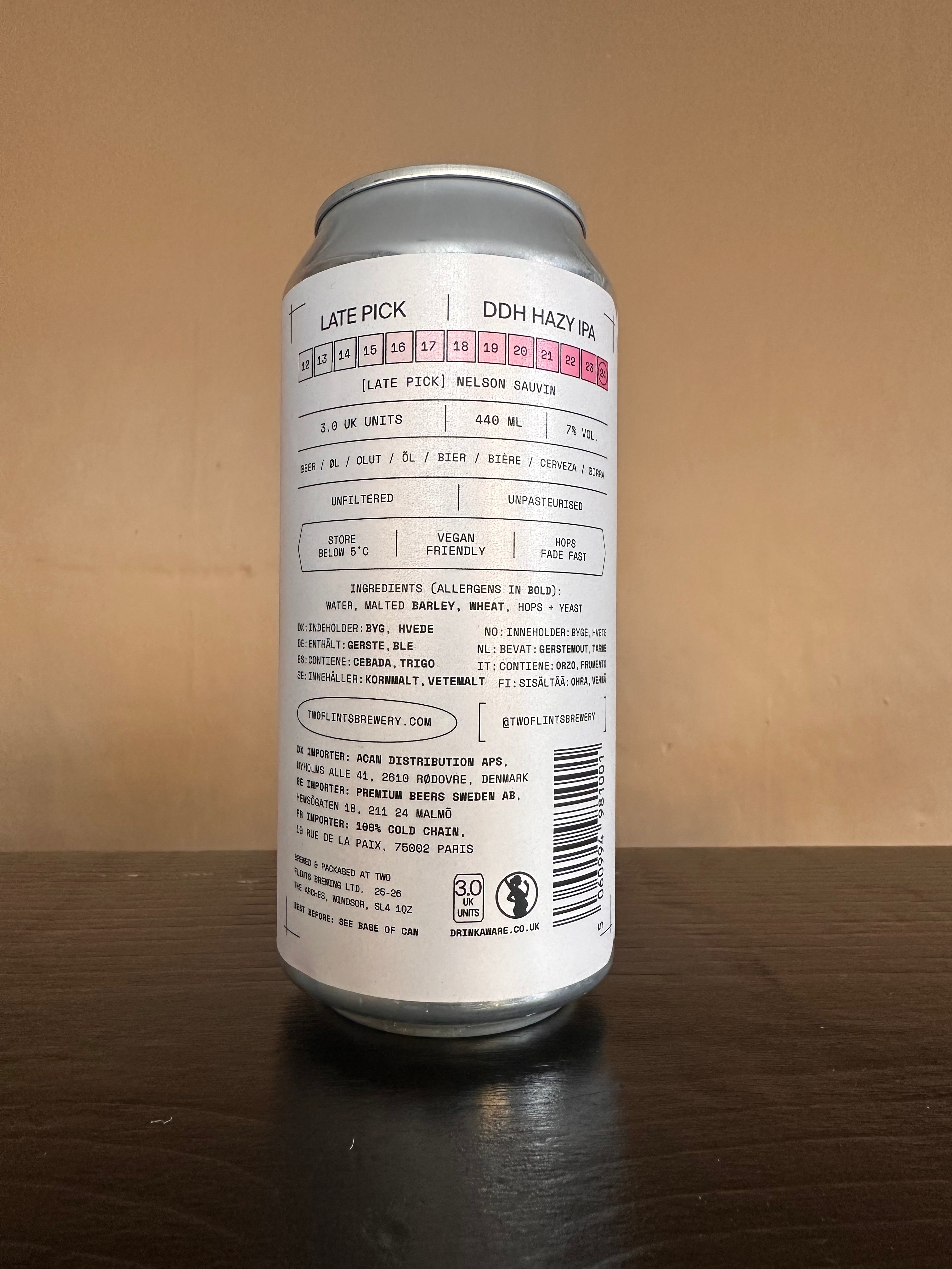 Two Flints x Verdant Late Pick Nelson DDH IPA 7%