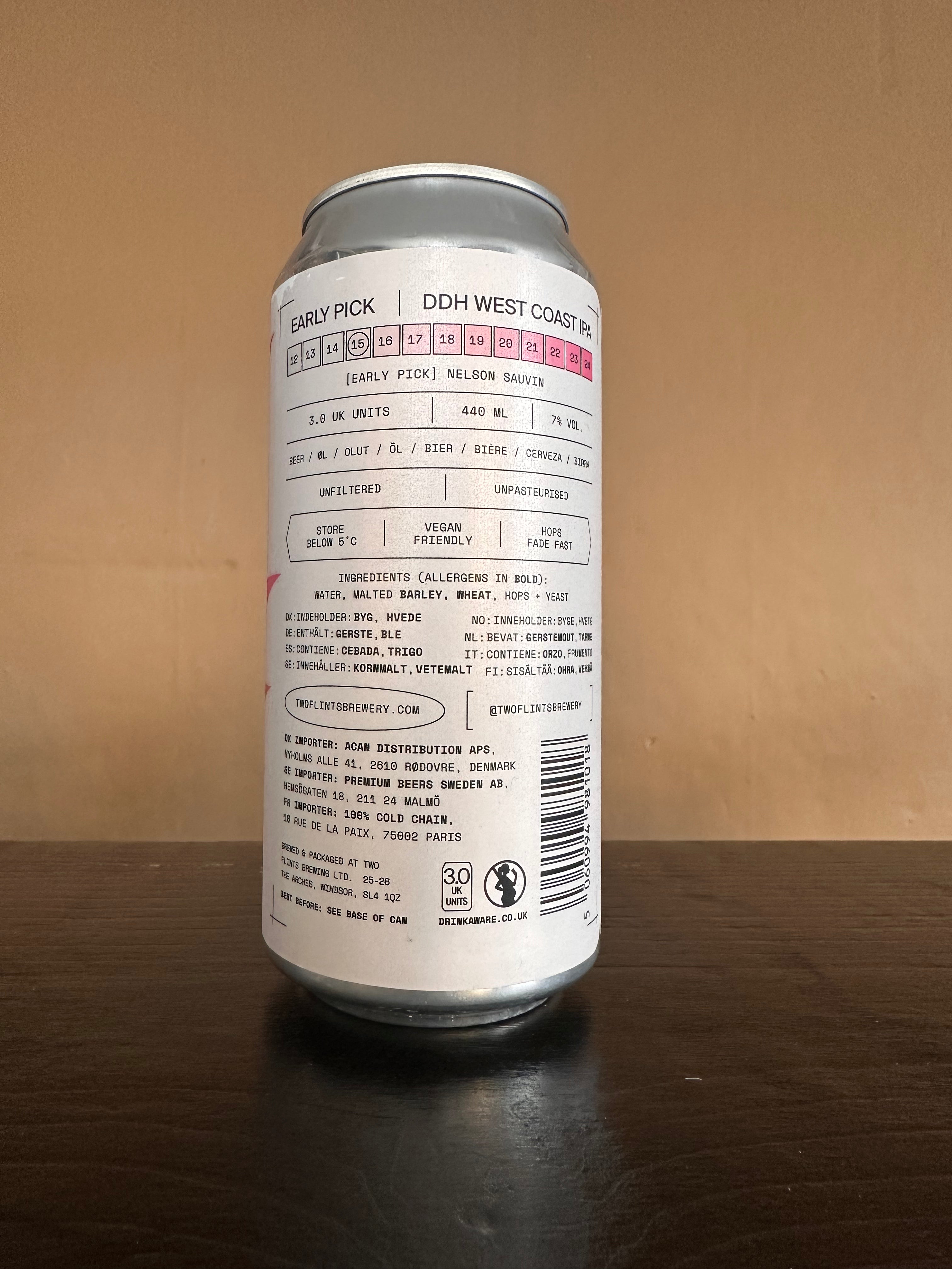 Two Flints x Verdant Early Pick Nelson West Coast IPA 7%