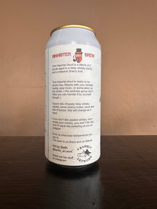 Sinnister Jackalope sherry and Islay whiskey barrel aged imperial Stout 10.7%