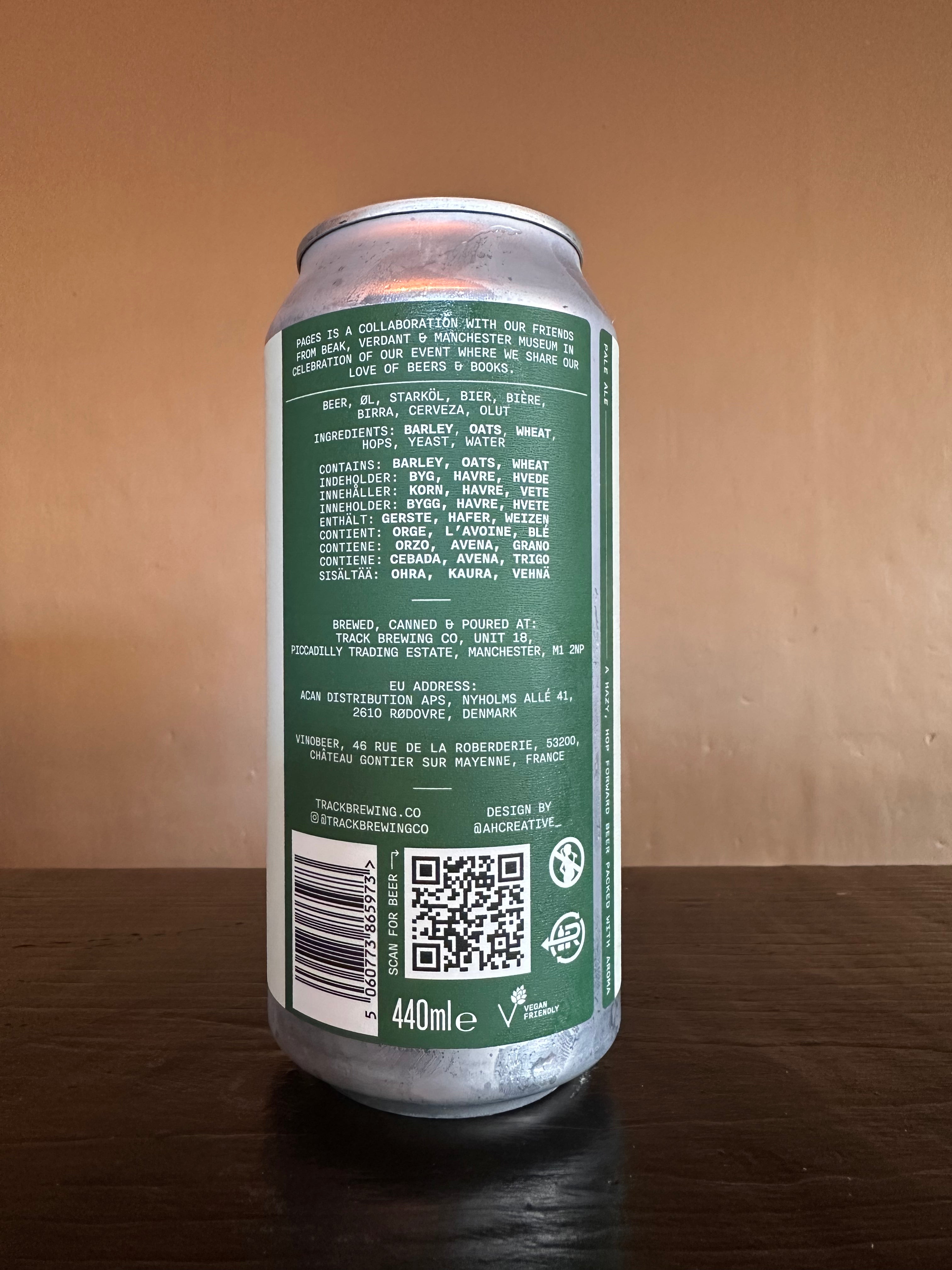 Track x Beak x Verdant Pages #2 Pale 5%