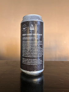 Cloudwater West Coast IPA is Dead West Coast IPA 7.2%