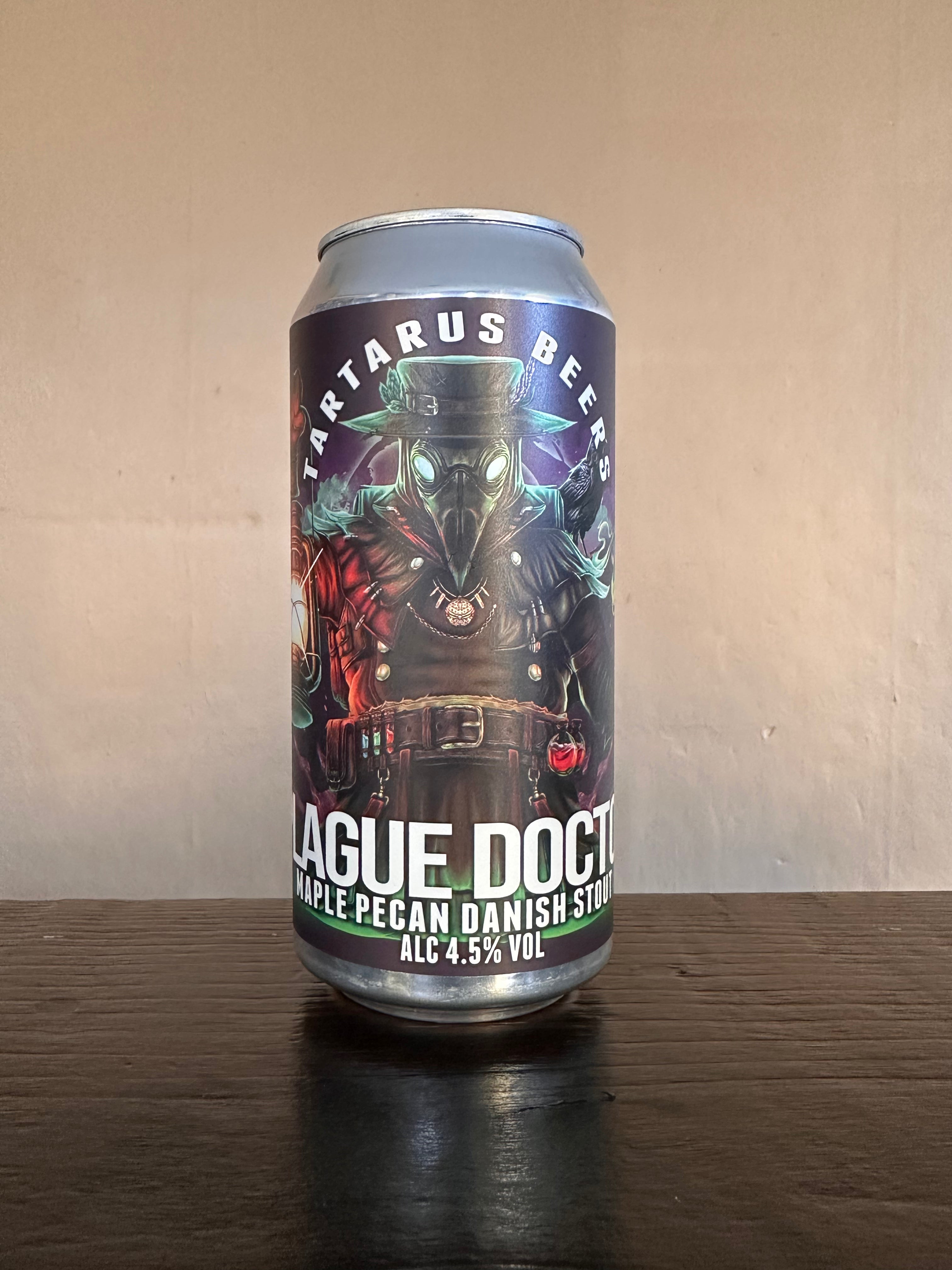 Tartarus Plague Doctor Maple Pecan Danish Stout 4.5%