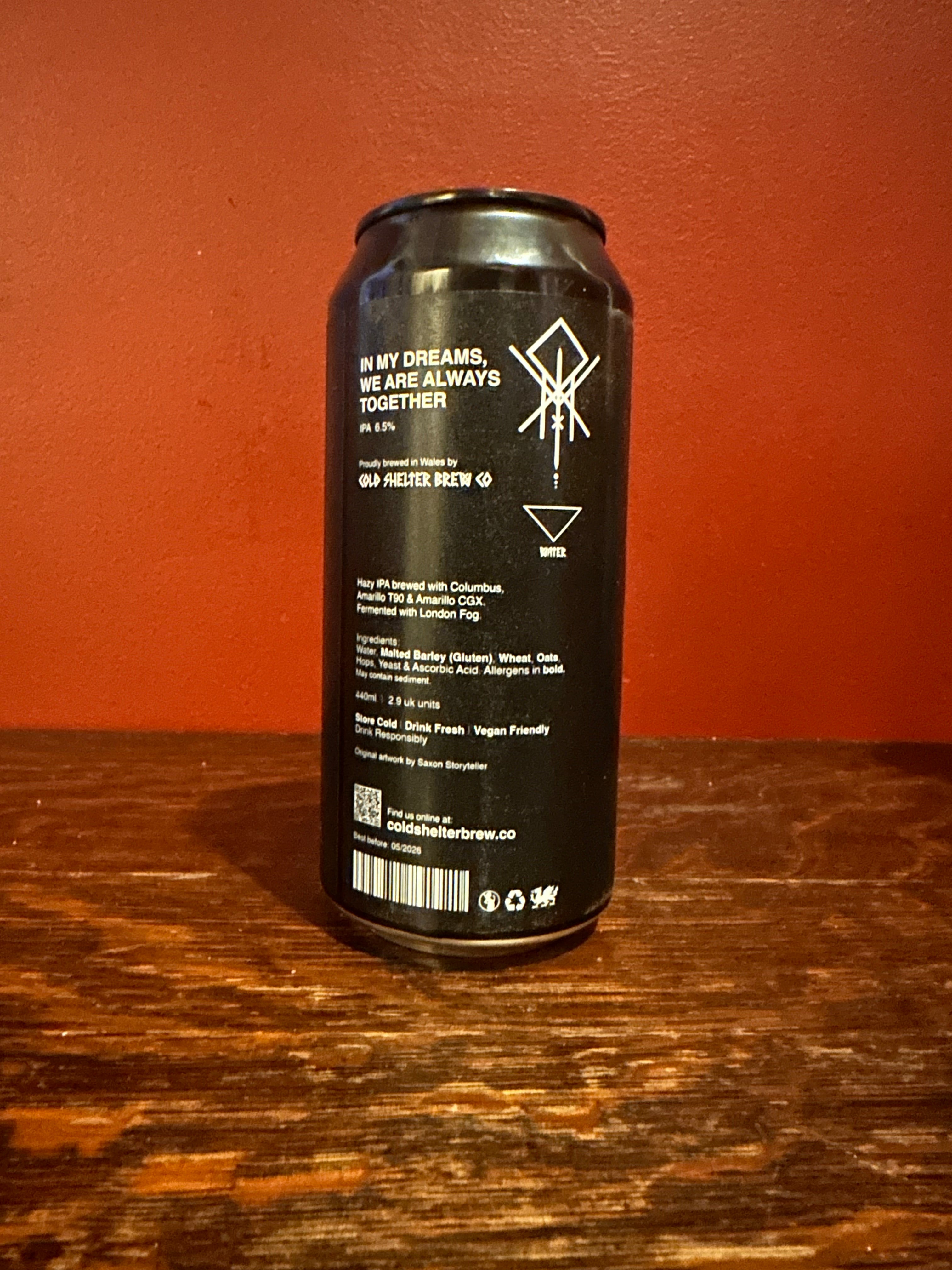 Cold Shelter In My Dreams We Are Always Together IPA 6.5%