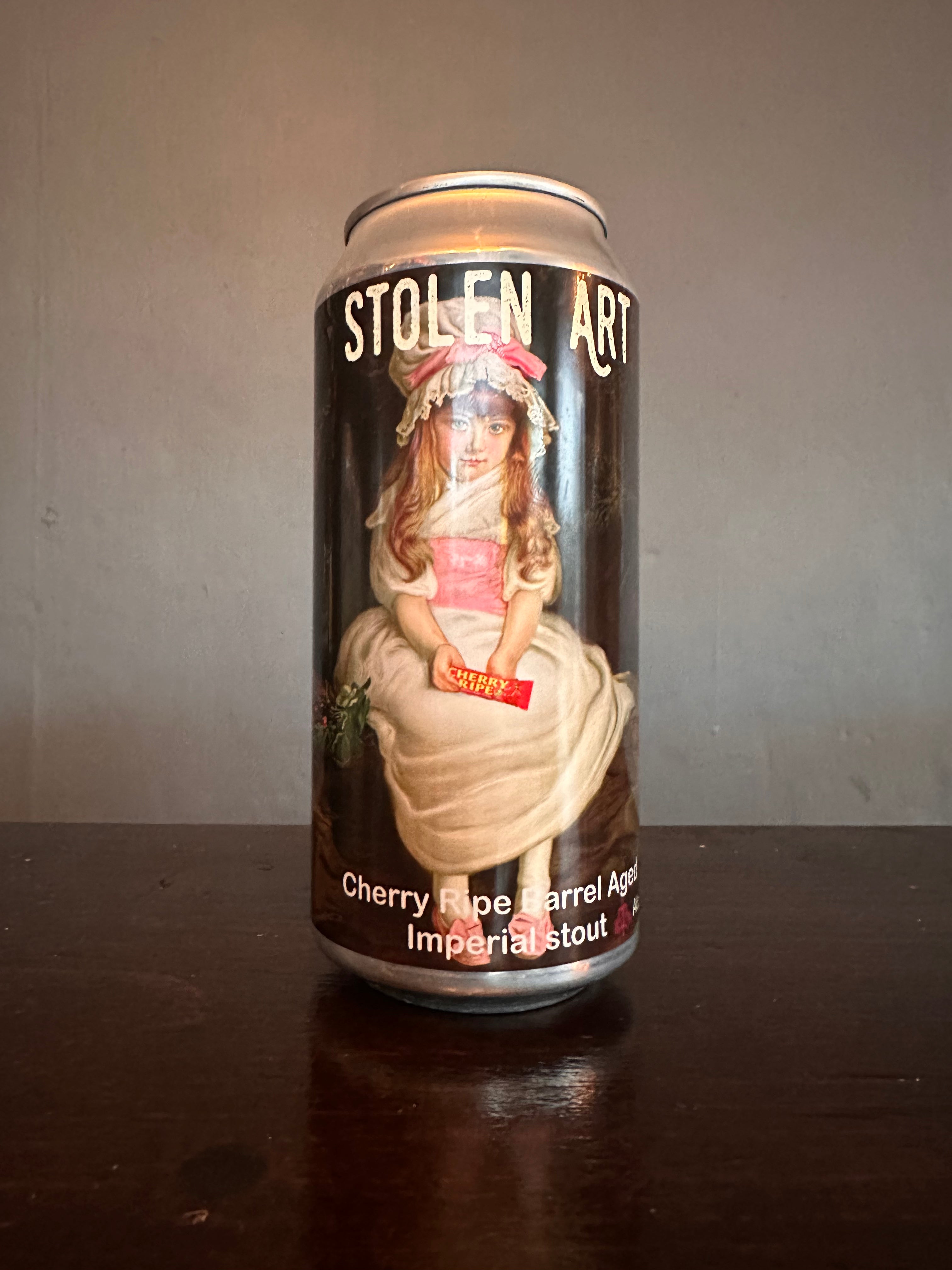 Sinnister Brew Stolen Art Cherry Ripe Barrel Aged Imperial Stout 11.2%